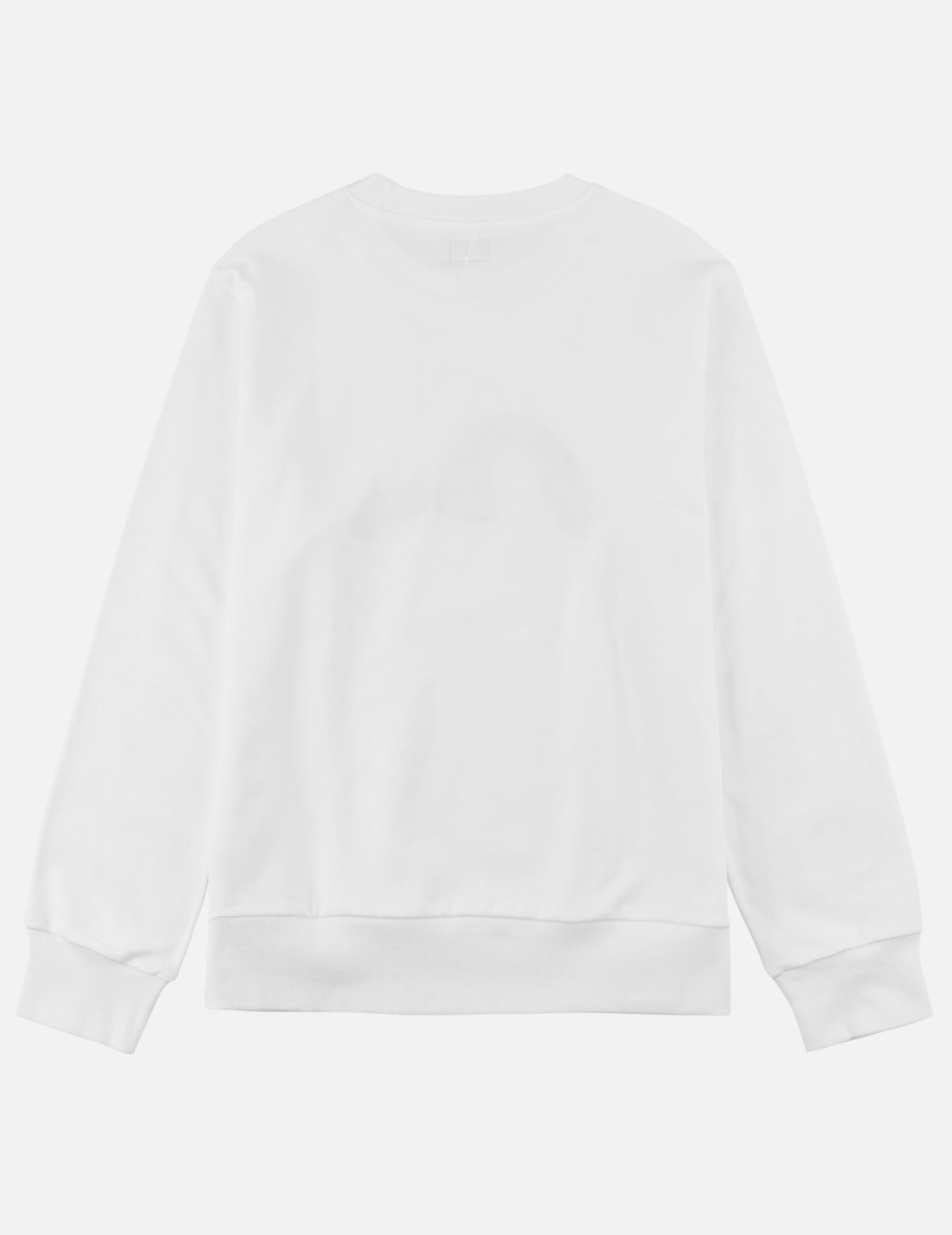 Raw-Edge Seagull Embroidered Sweatshirt
