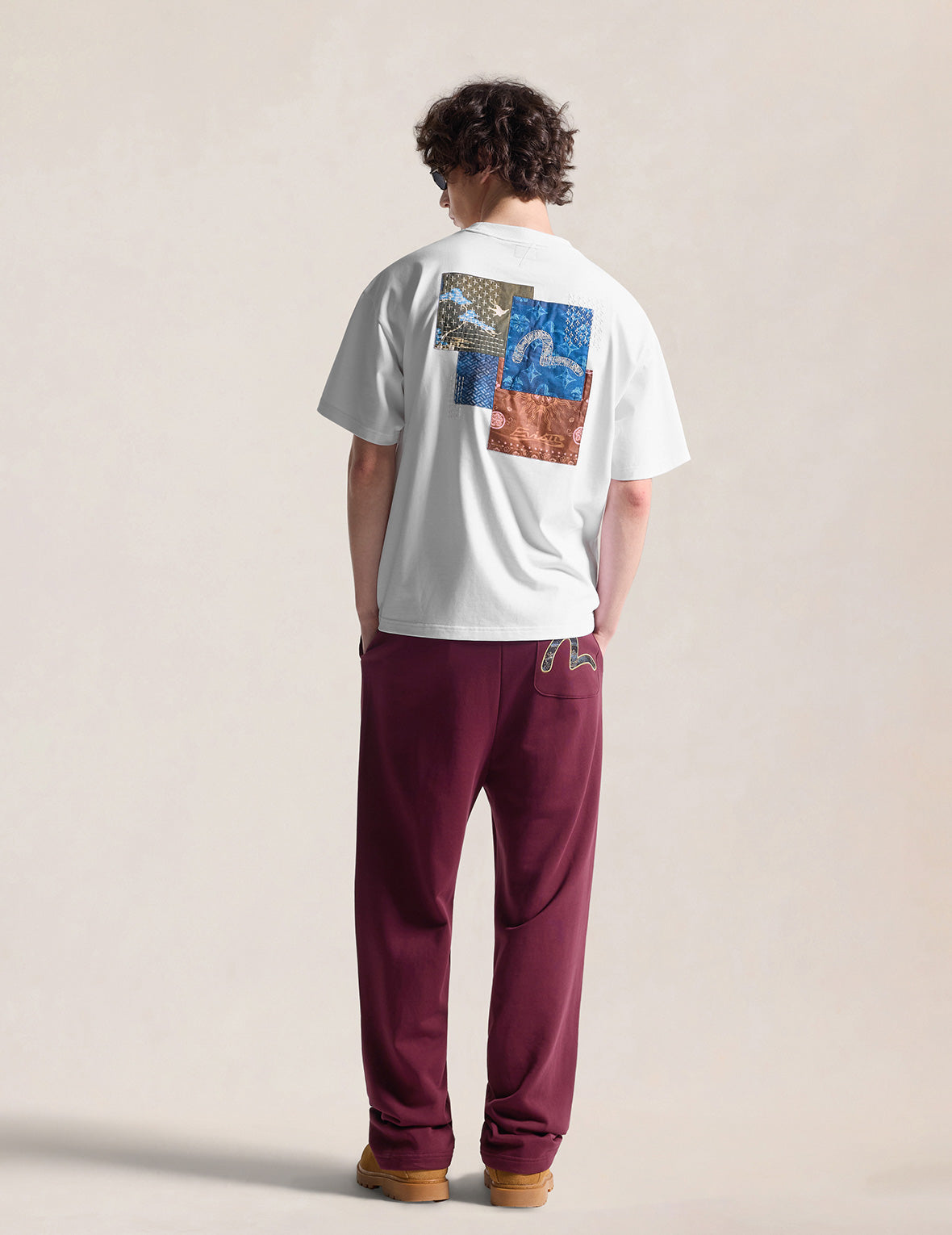 Multi-Pocket Sashiko Tee