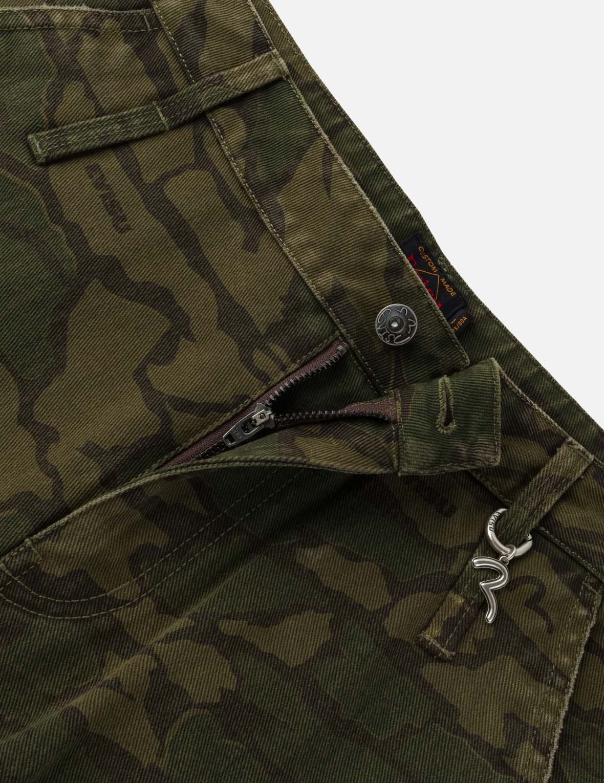 2-in-1 Ishigaki Camouflage Detachable Utility Belt Balloon Fit Cotton Pants