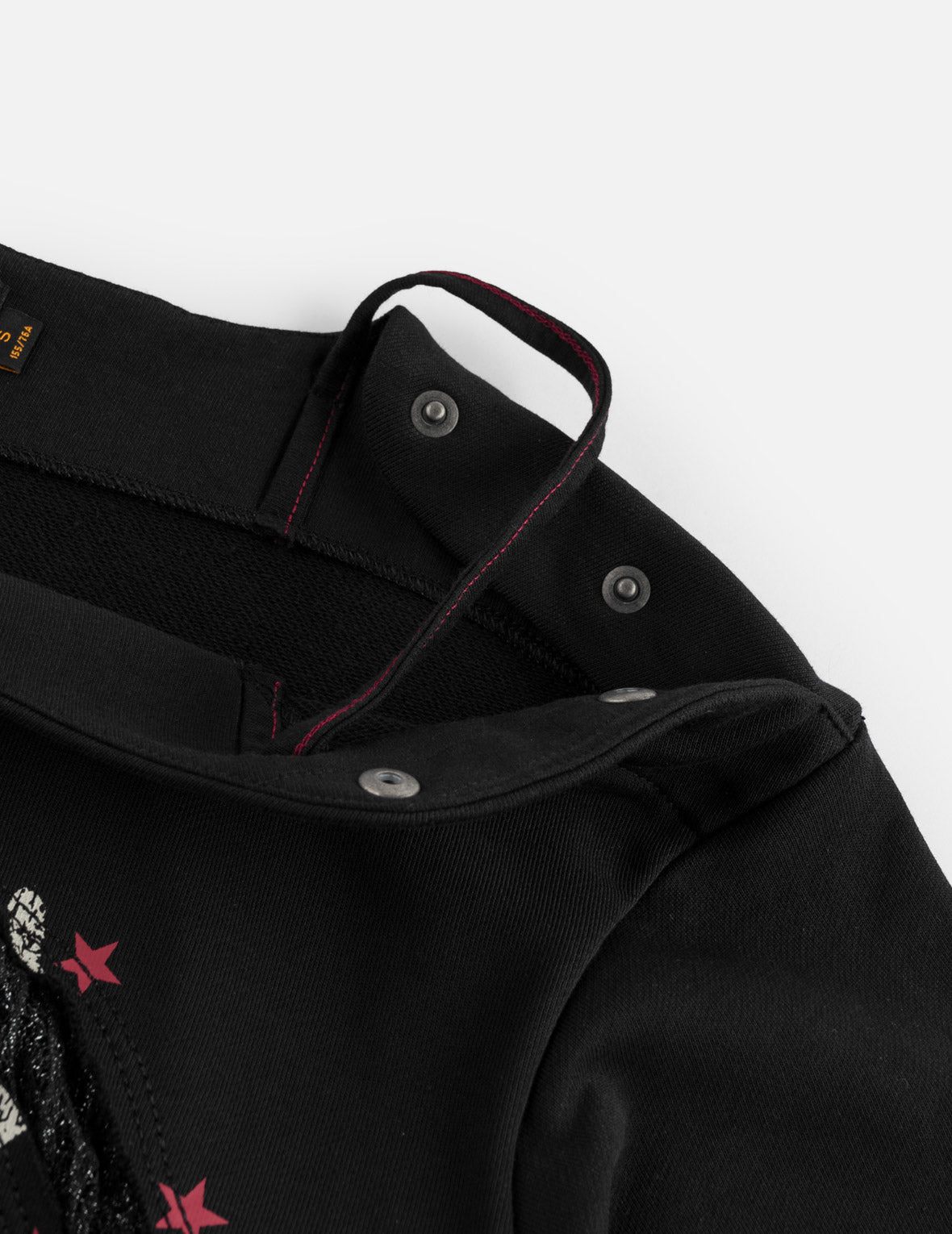 Daicock Appliqued Boat Neck Sweatshirt