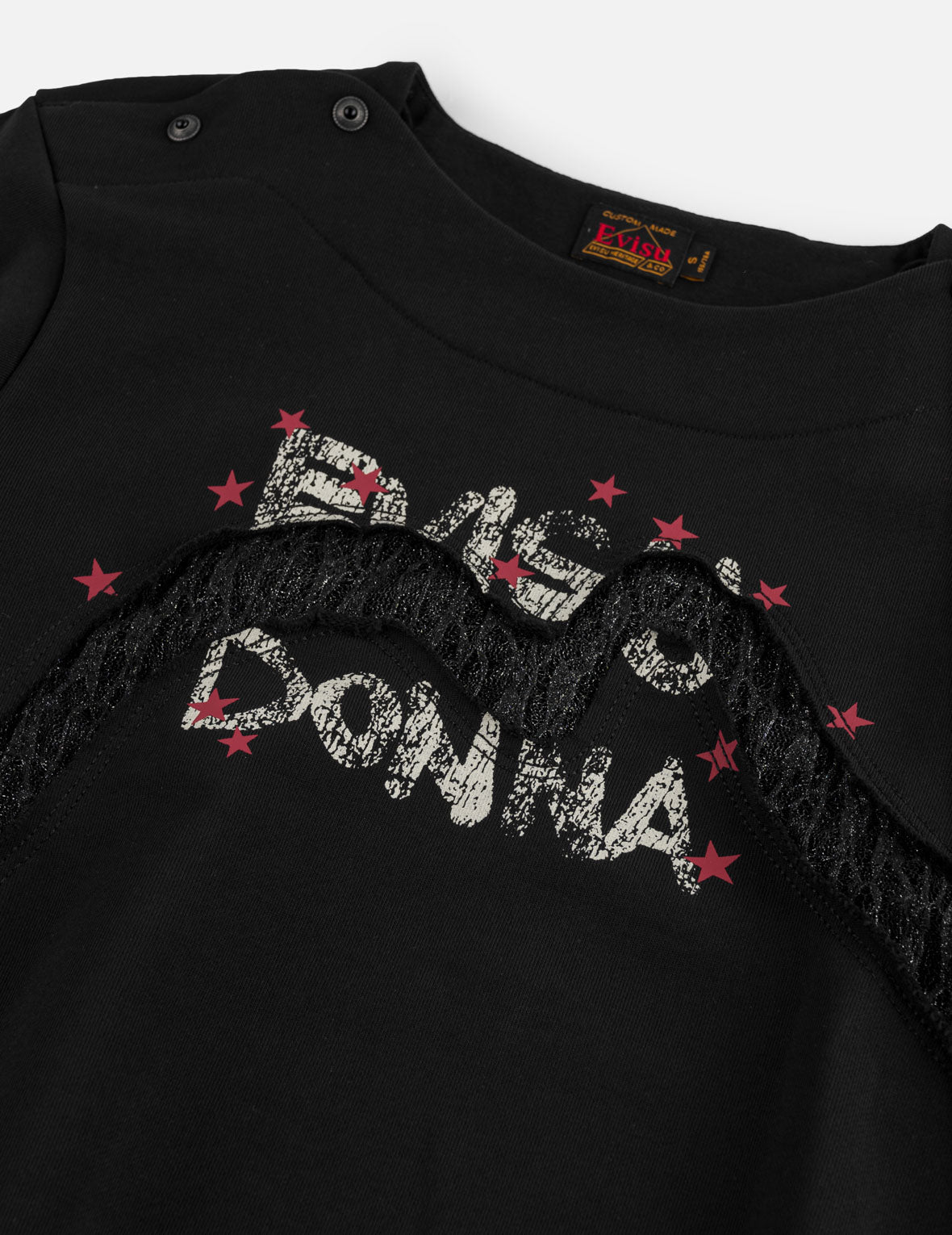 Daicock Appliqued Boat Neck Sweatshirt