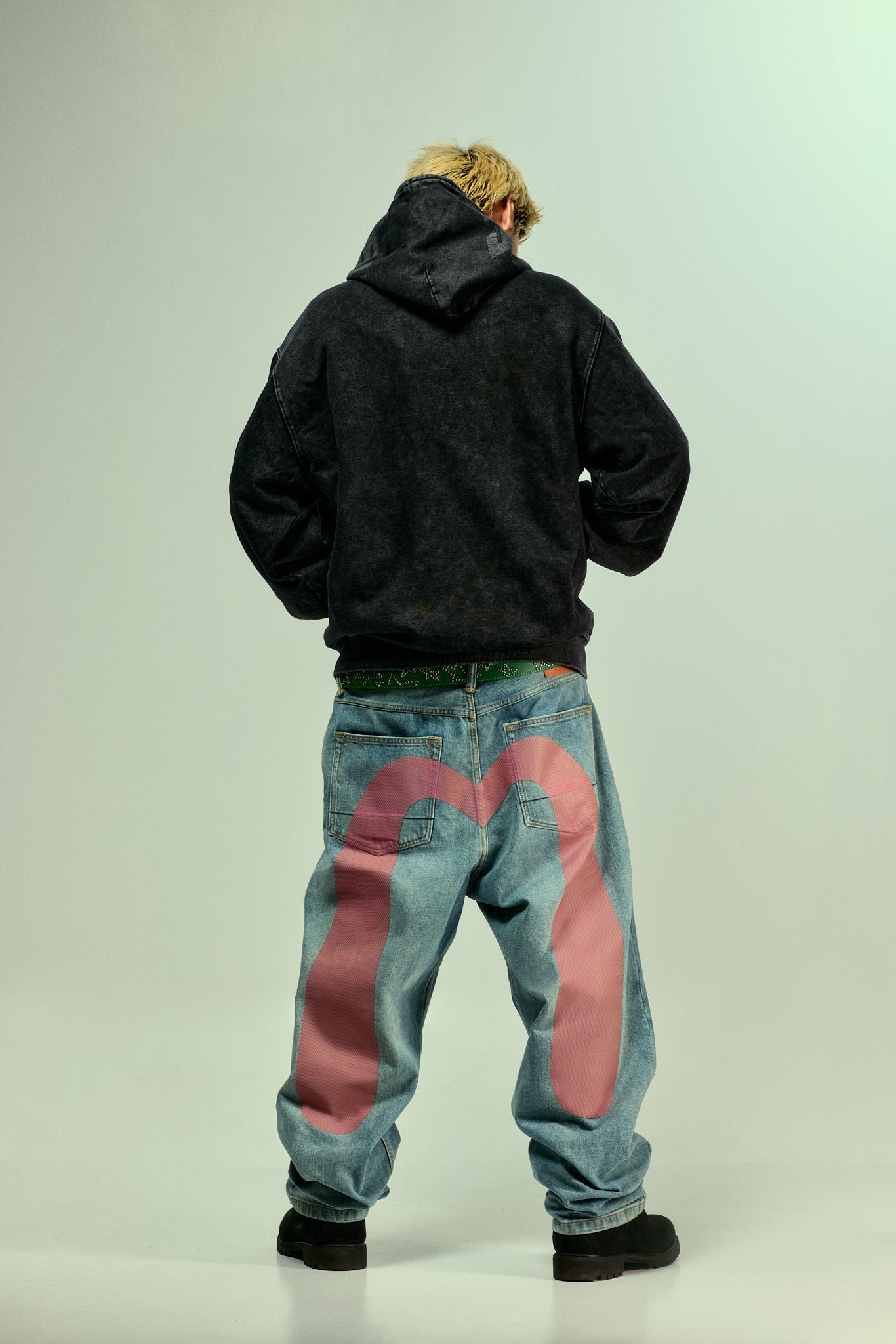 EVISU X ICECREAM Seagull Zip-Up Hoodie