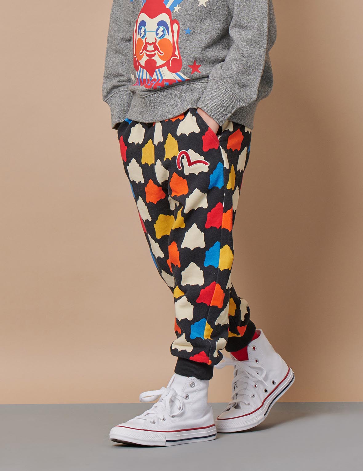 Allover Godhead Print Sweatpants