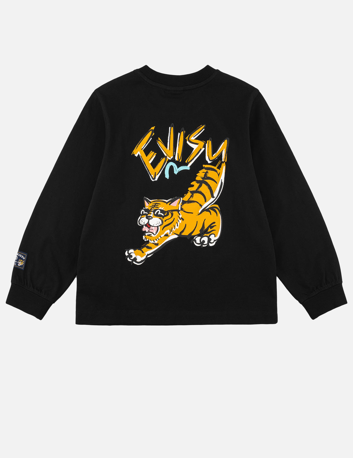 EVISU Tiger Long-Sleeve T-Shirt