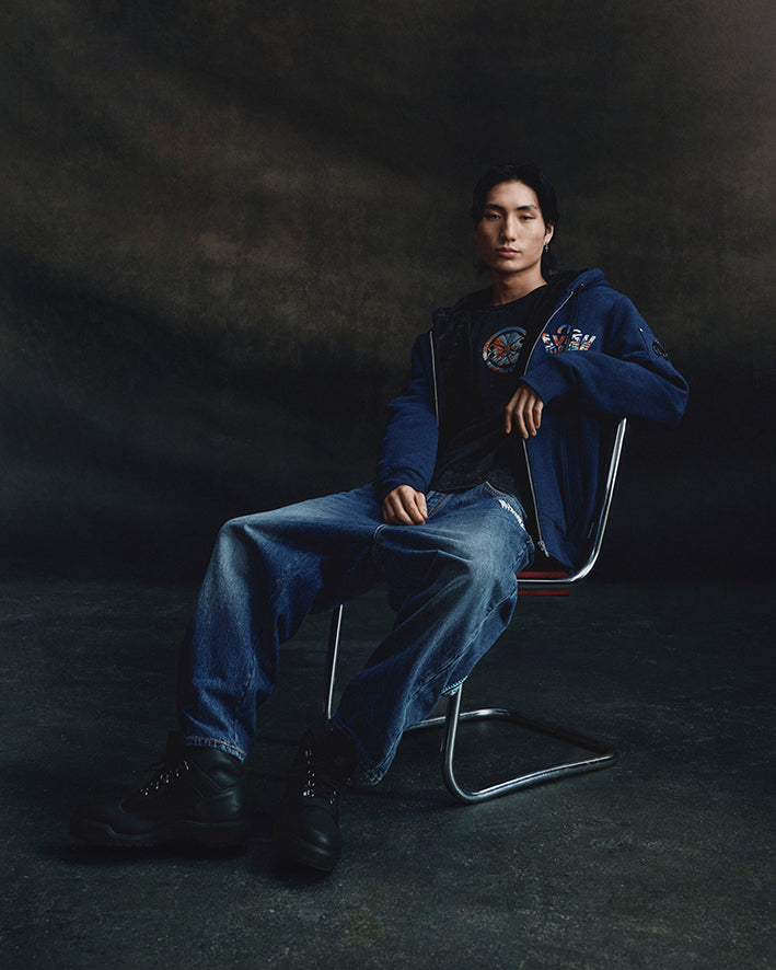 EVISU X MOOSE KNUCKLES Ukiyo-e Jacket