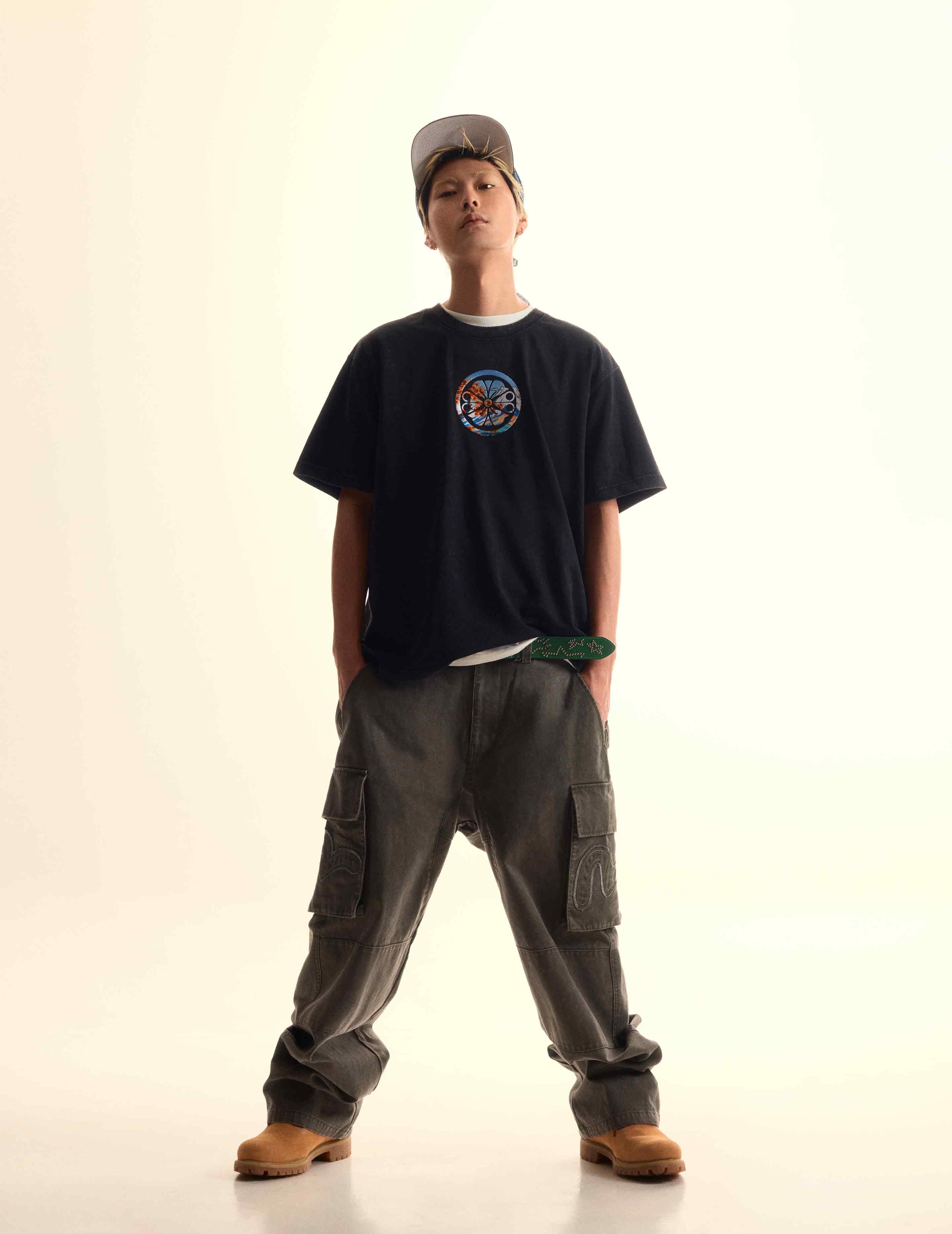 EVISU X MOOSE KNUCKLES Ukiyo-e T-shirt