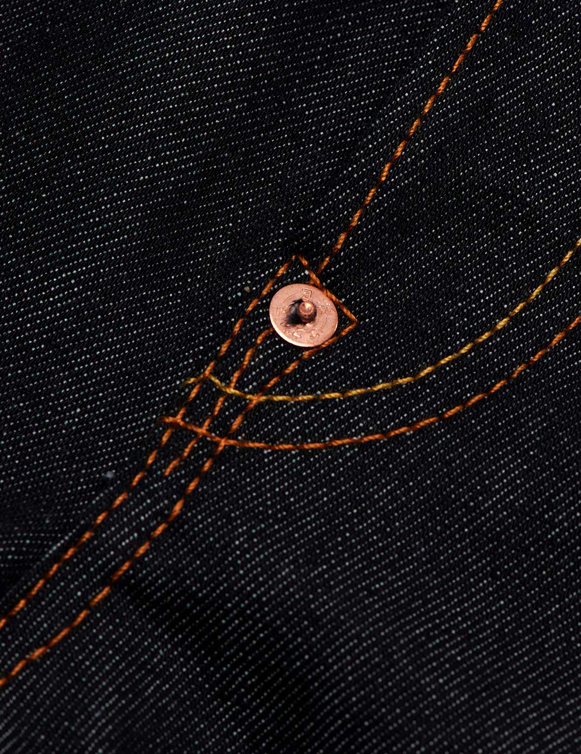 Ecru Brushstroke Daicock Slim Straight fit Jeans #2010