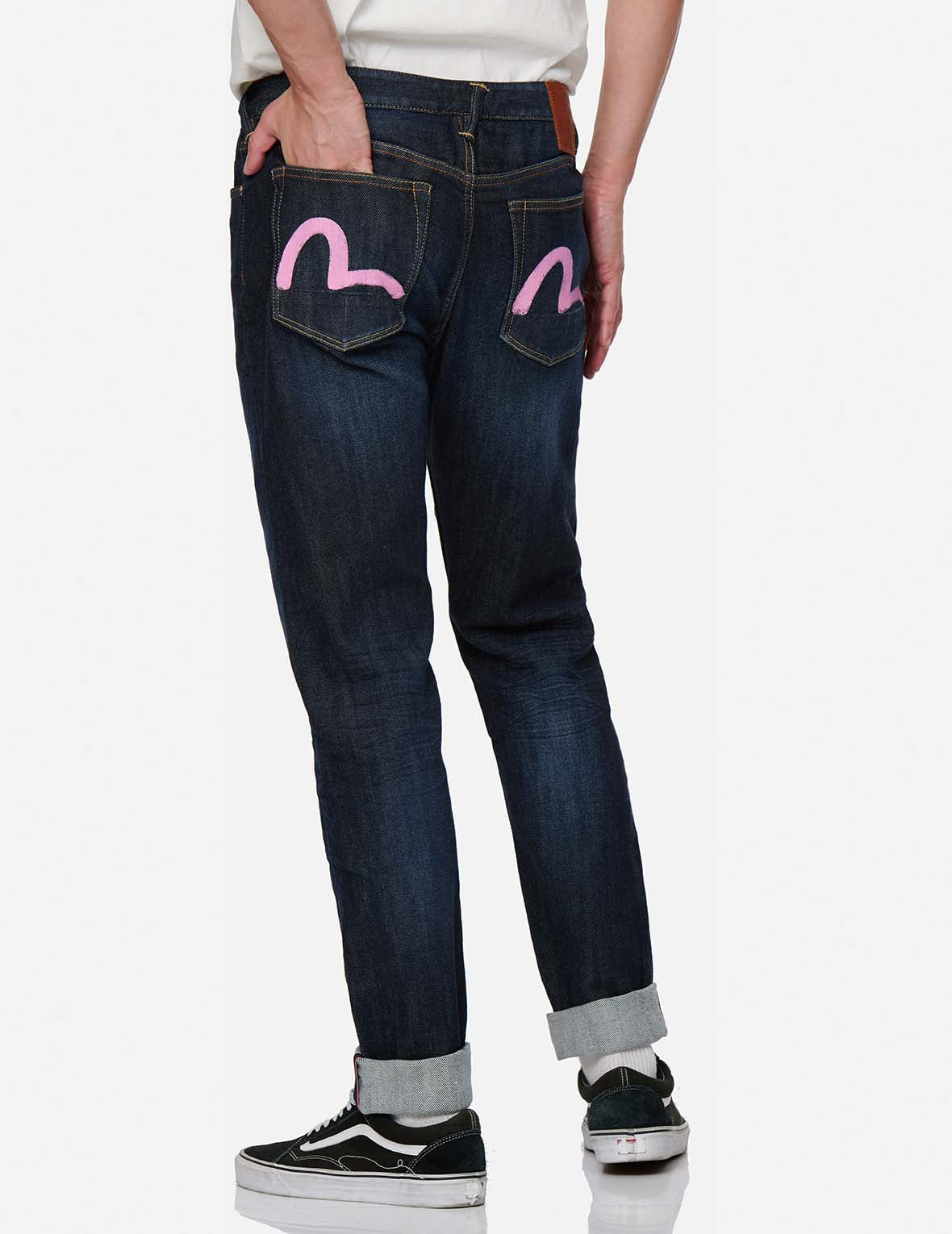 Seagull Pocket Taper Fit Jeans #2017