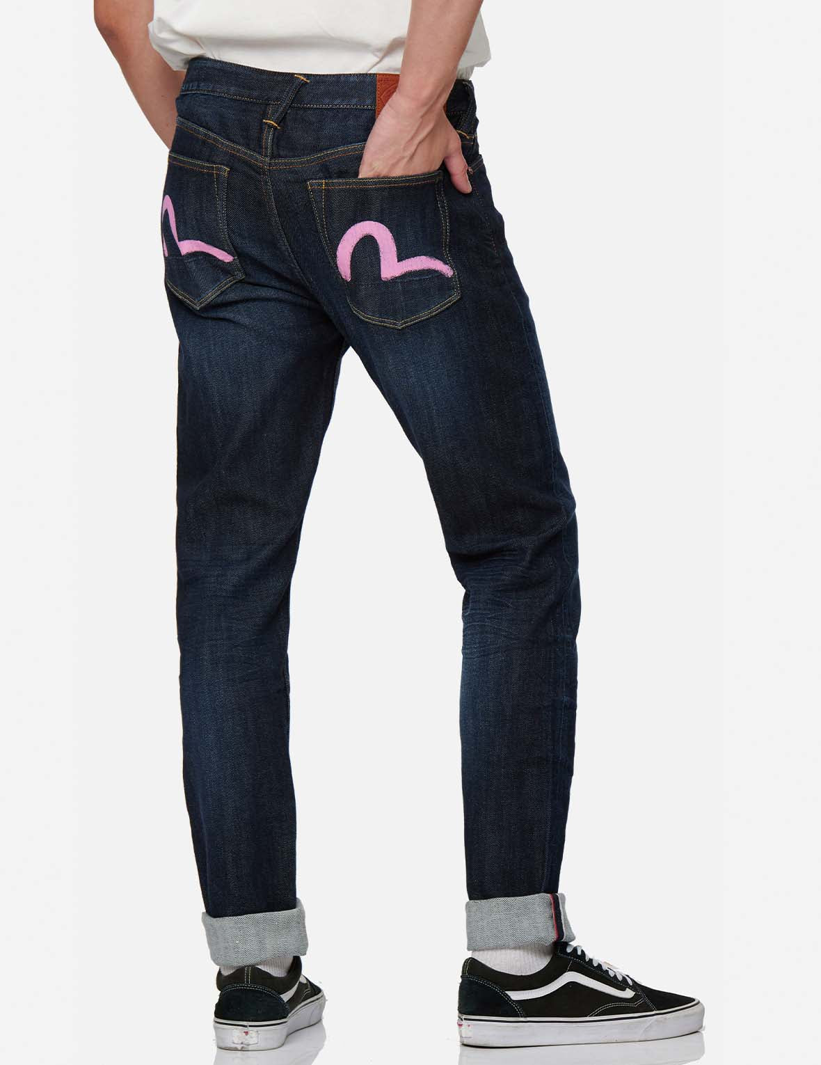 Seagull Pocket Taper Fit Jeans #2017