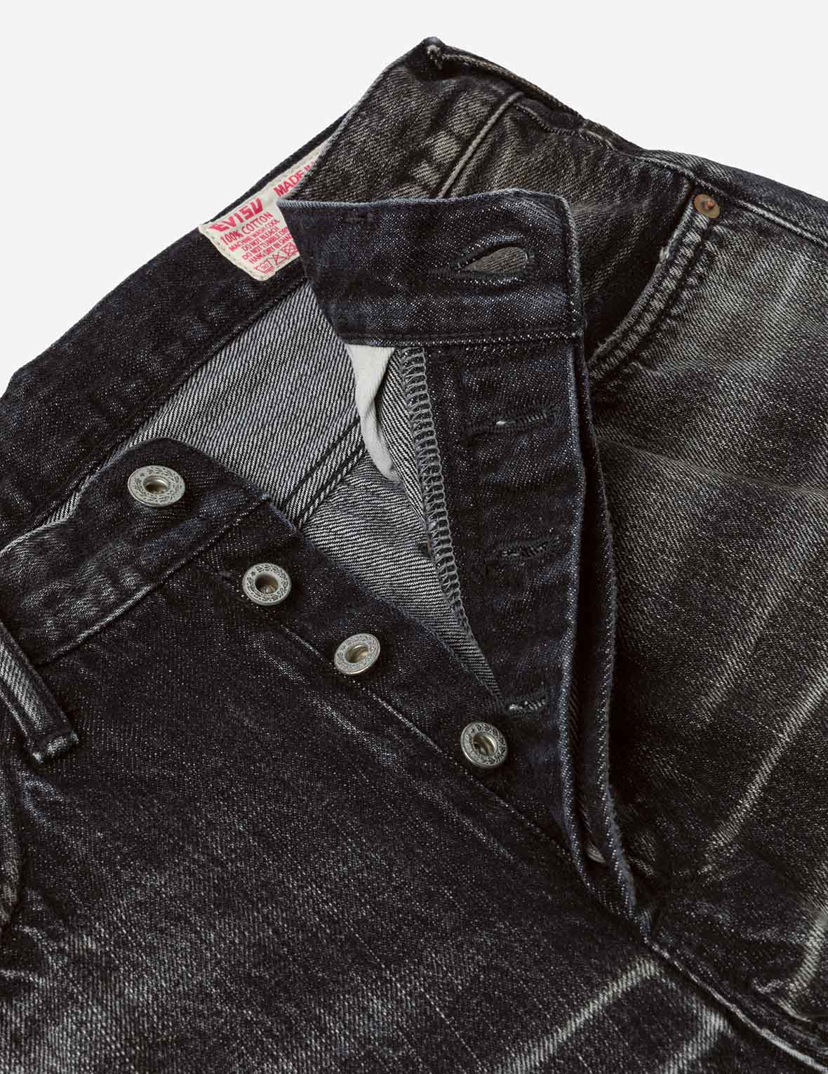 Washed Seagull Print Regular Fit Jeans