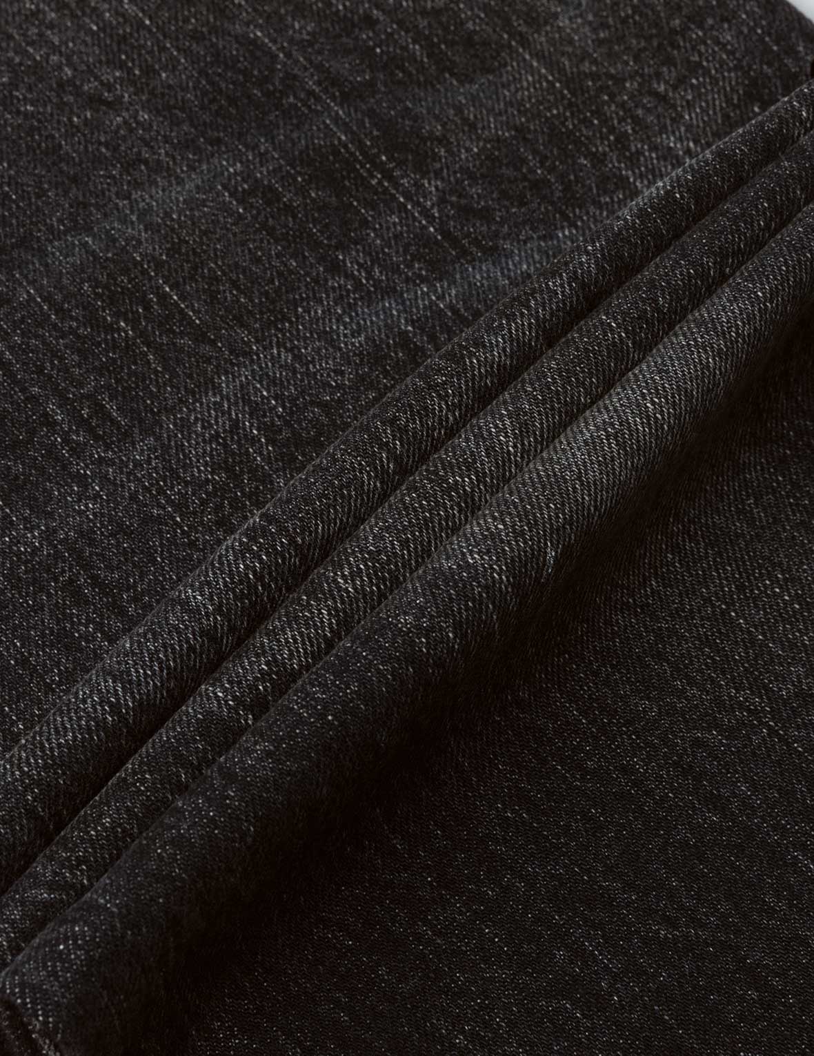 Washed Seagull Print Regular Fit Jeans