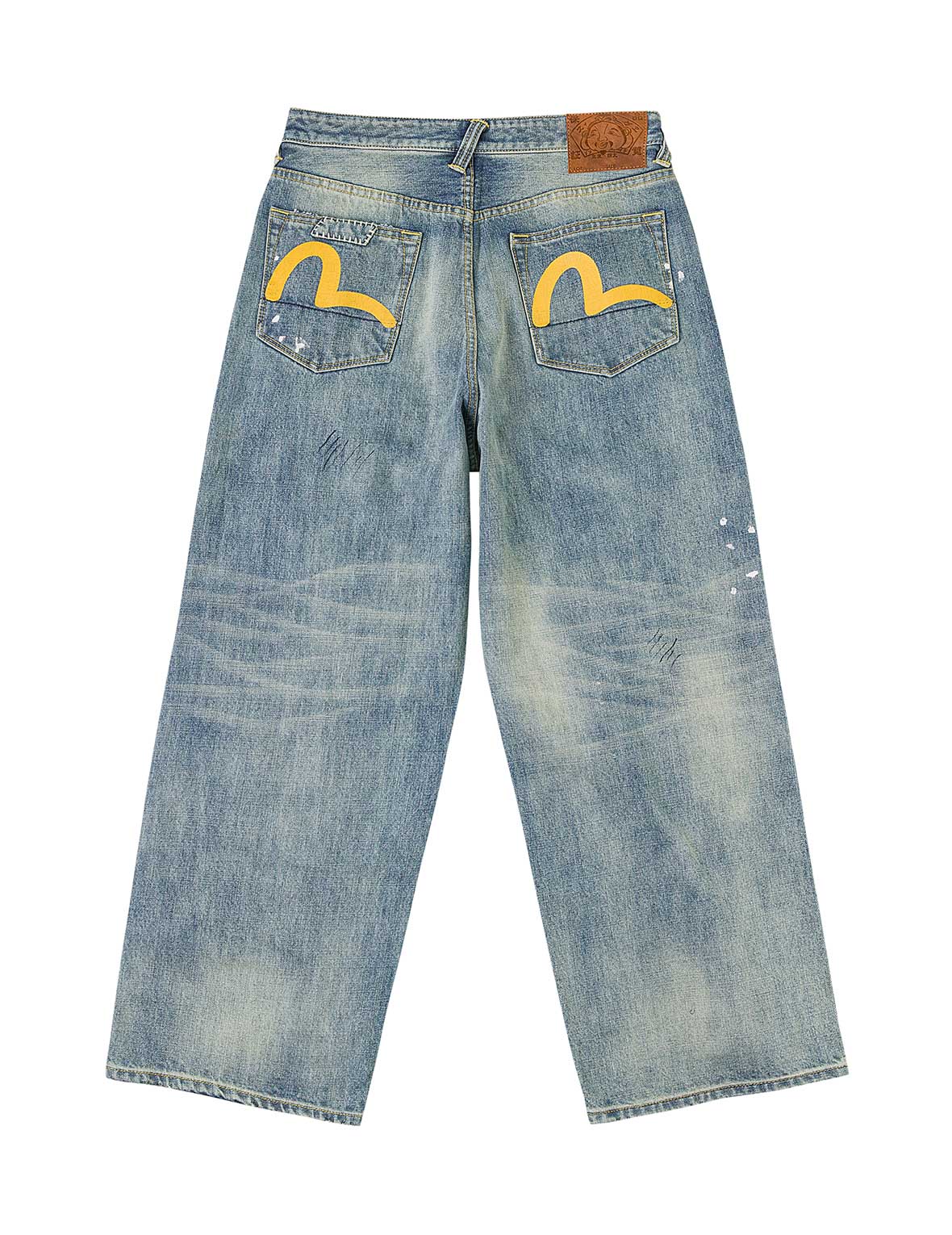 5-Pocket Distressed Jeans – EVISU