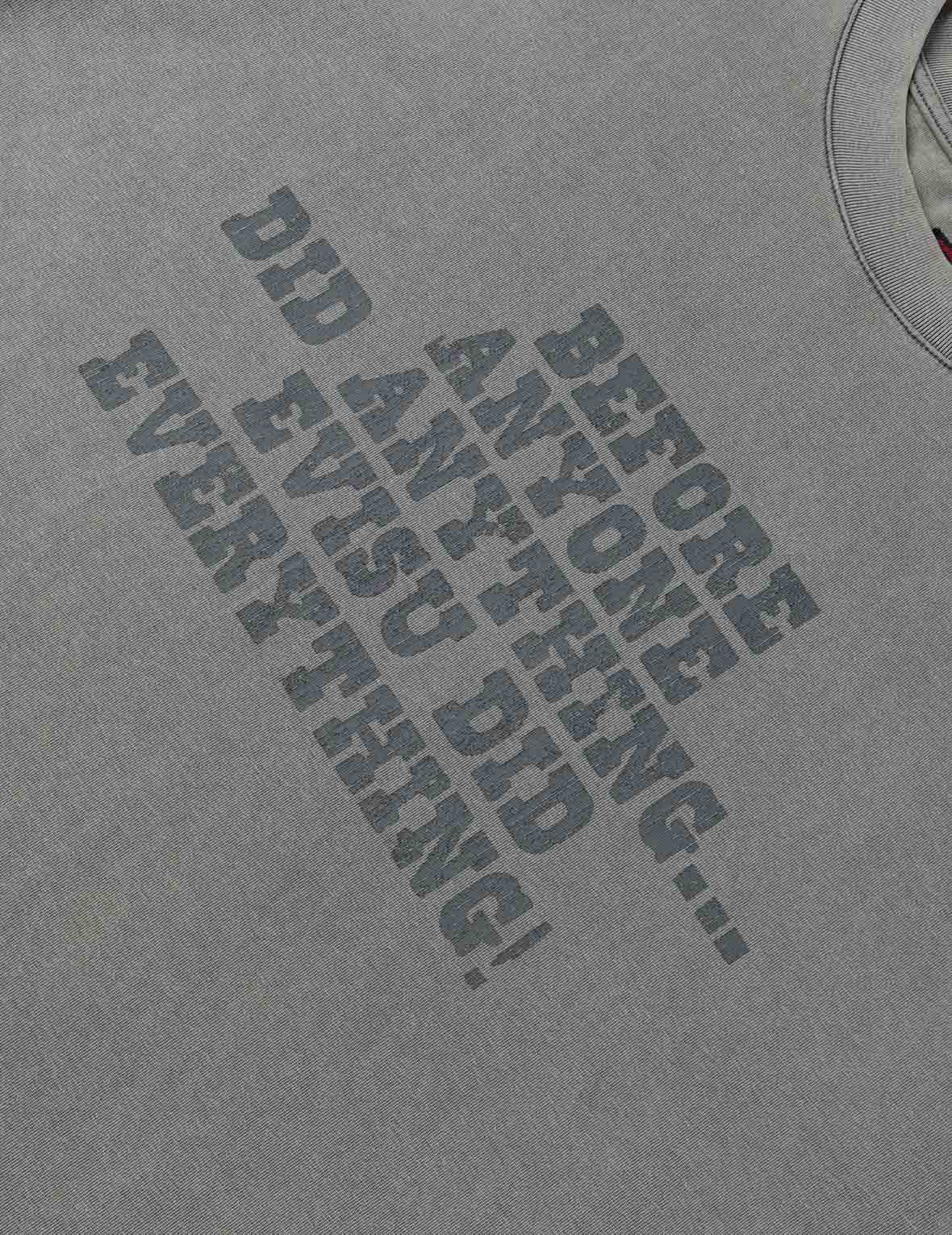 Reversed Seagull Slogan Long-sleeve T-shirt