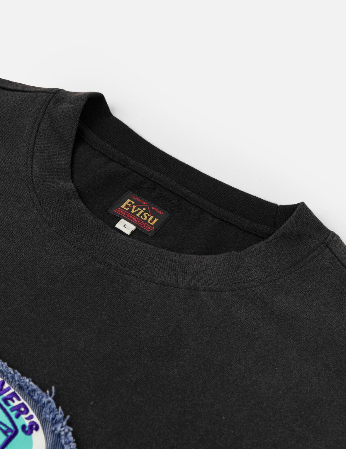 Washed Multi-process Miner Badge T-shirt
