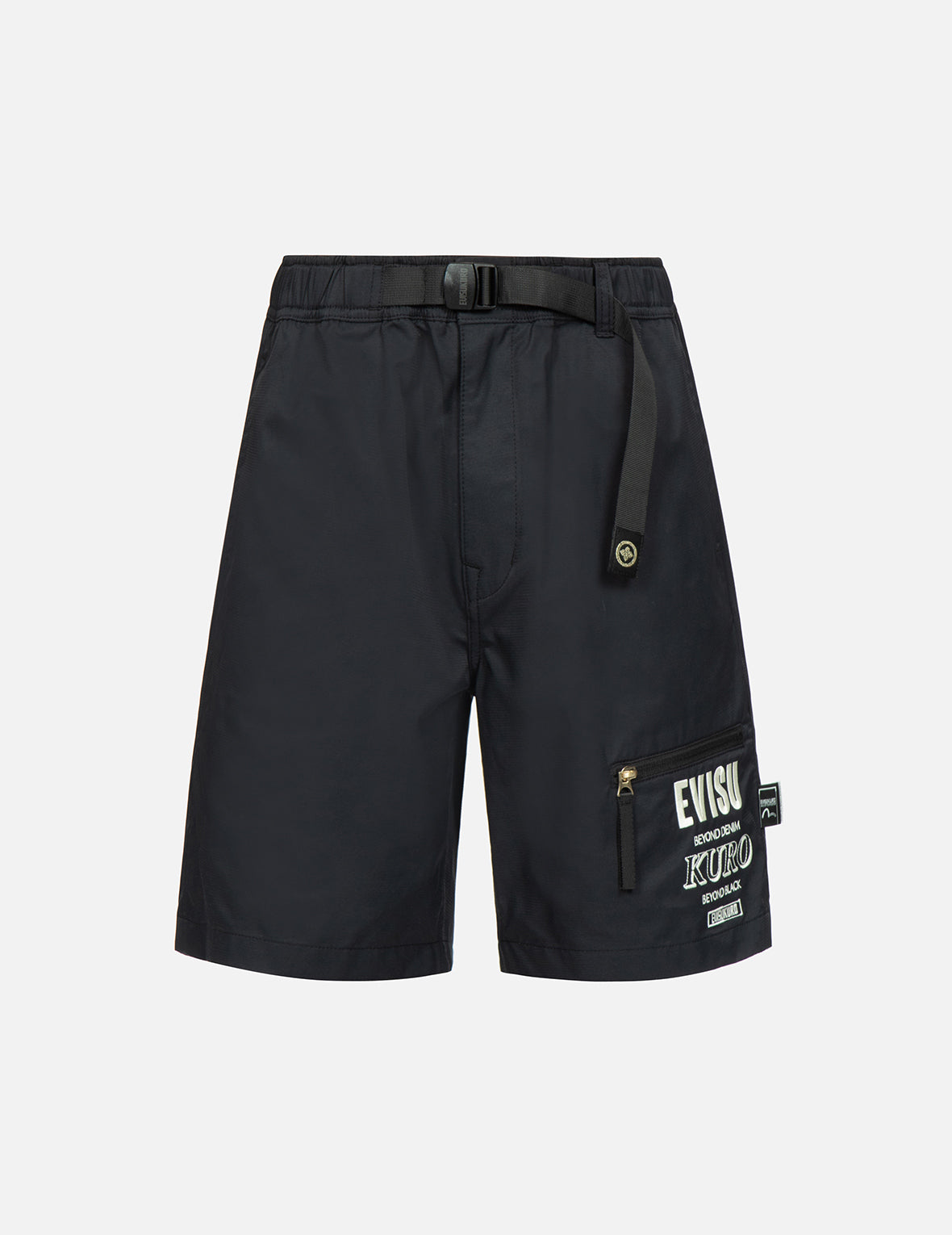 Logo Print Regular Fit Sweat Shorts – EVISU