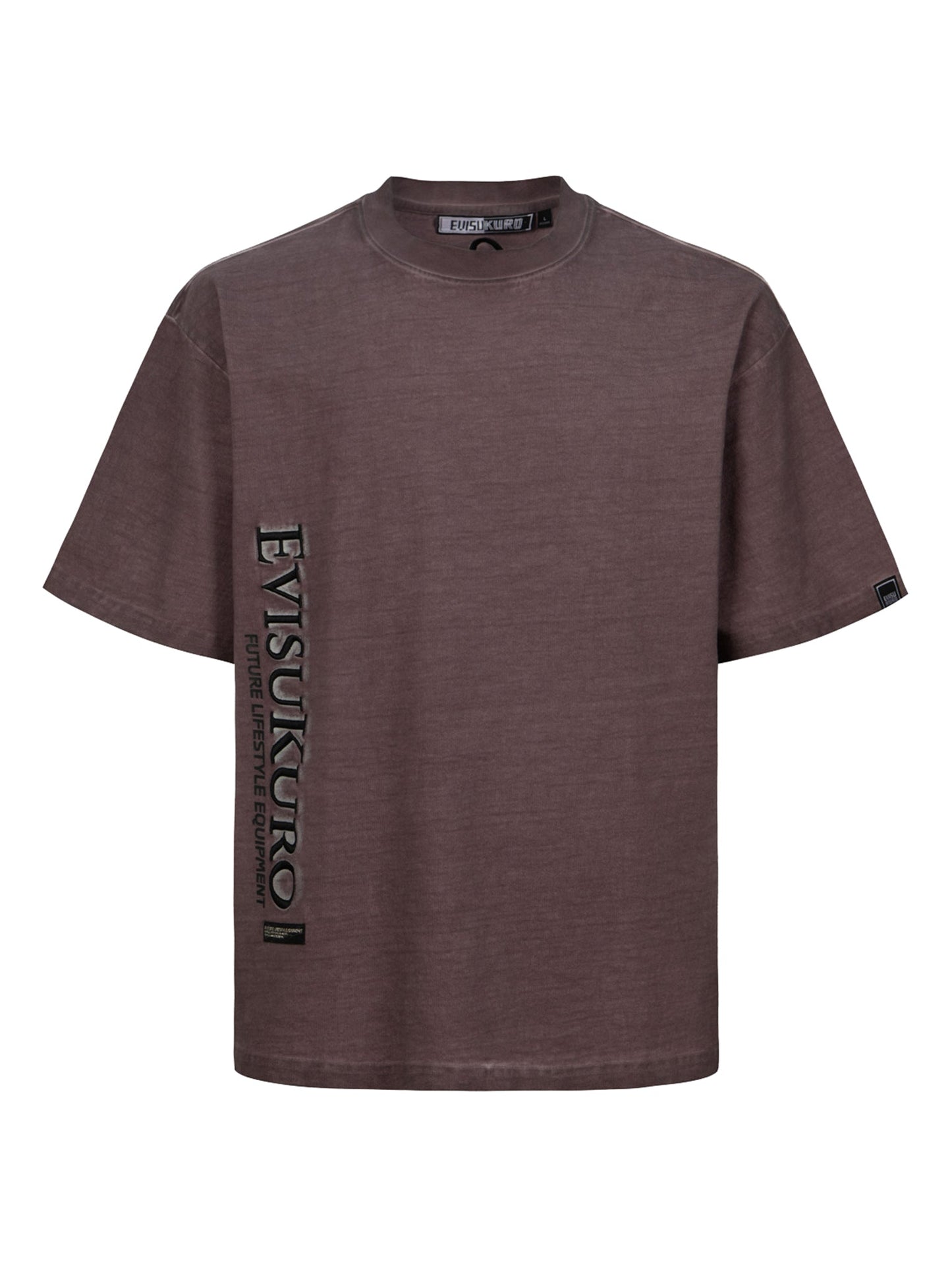 Tie-Dye Washed E_x001F_ffect Loose Fit T-shirt