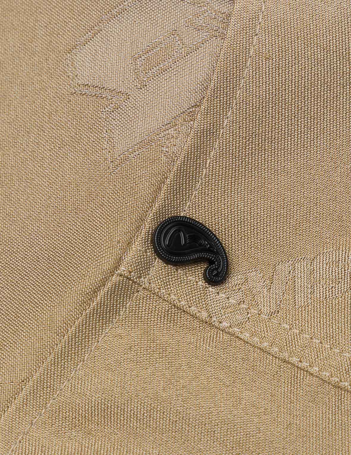 Monogram Logo Jacquard Oversized Coach Jacket