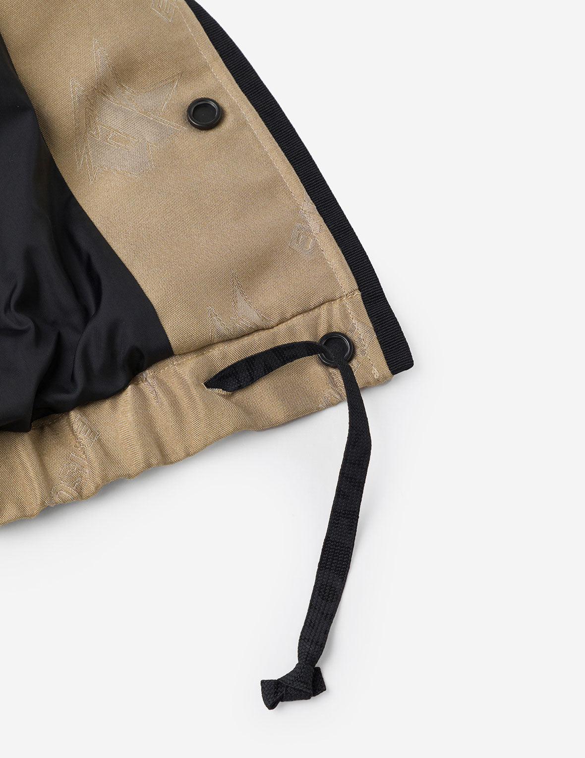 Monogram Logo Jacquard Oversized Coach Jacket