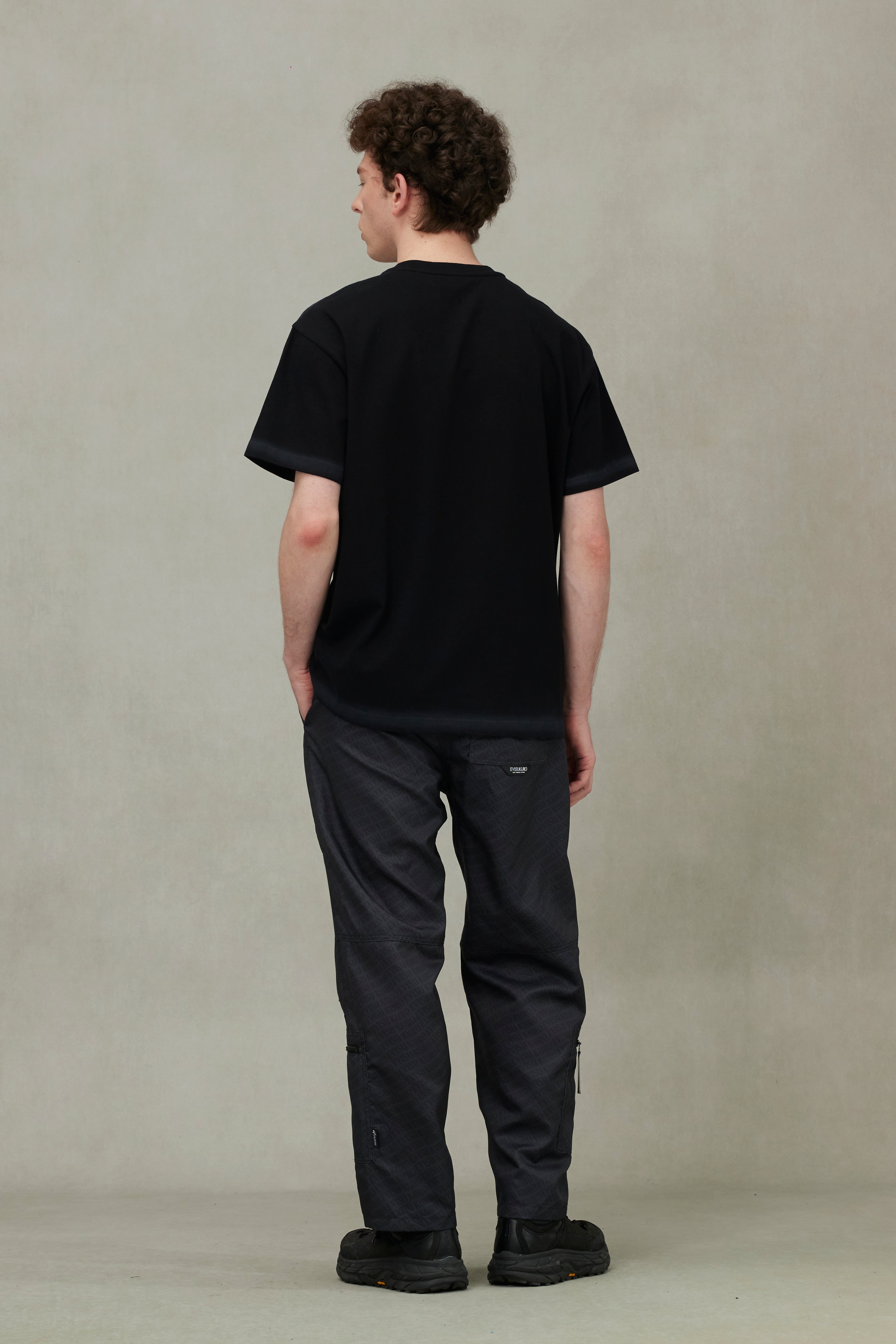 Japanese Appliqué Logo Embroidery Regular Fit T-shirt