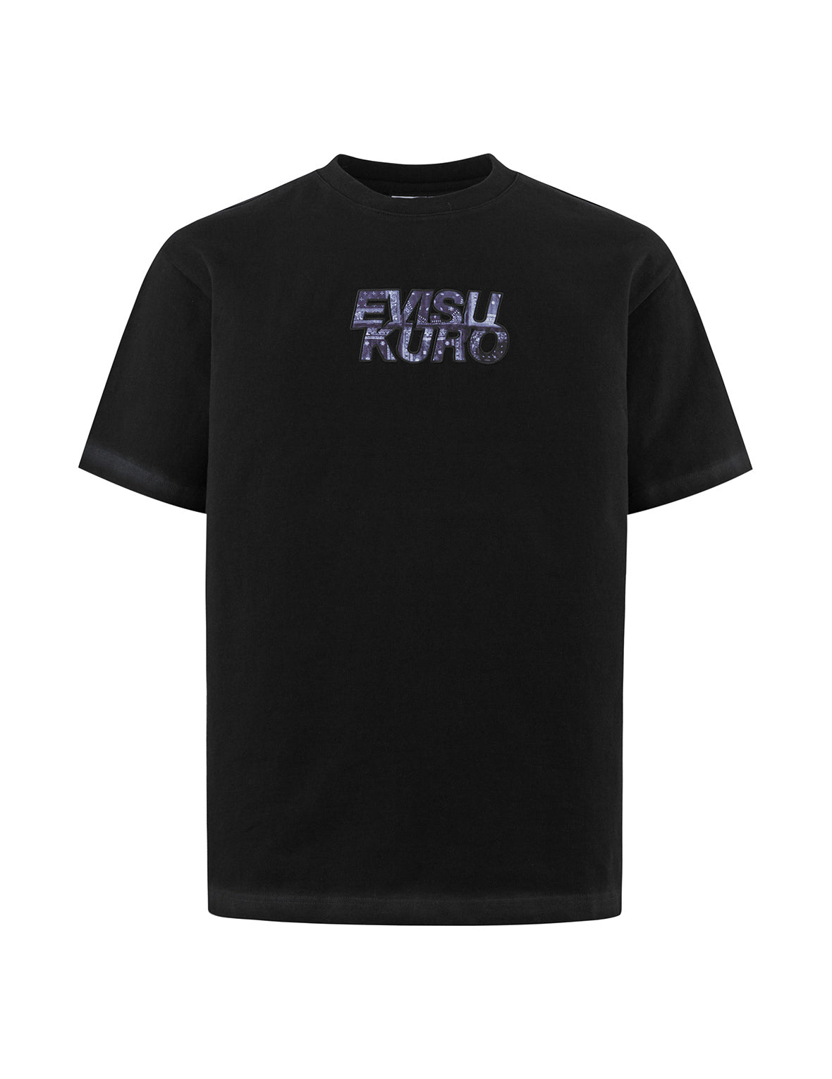 Japanese Appliqué Logo Embroidery Regular Fit T-shirt
