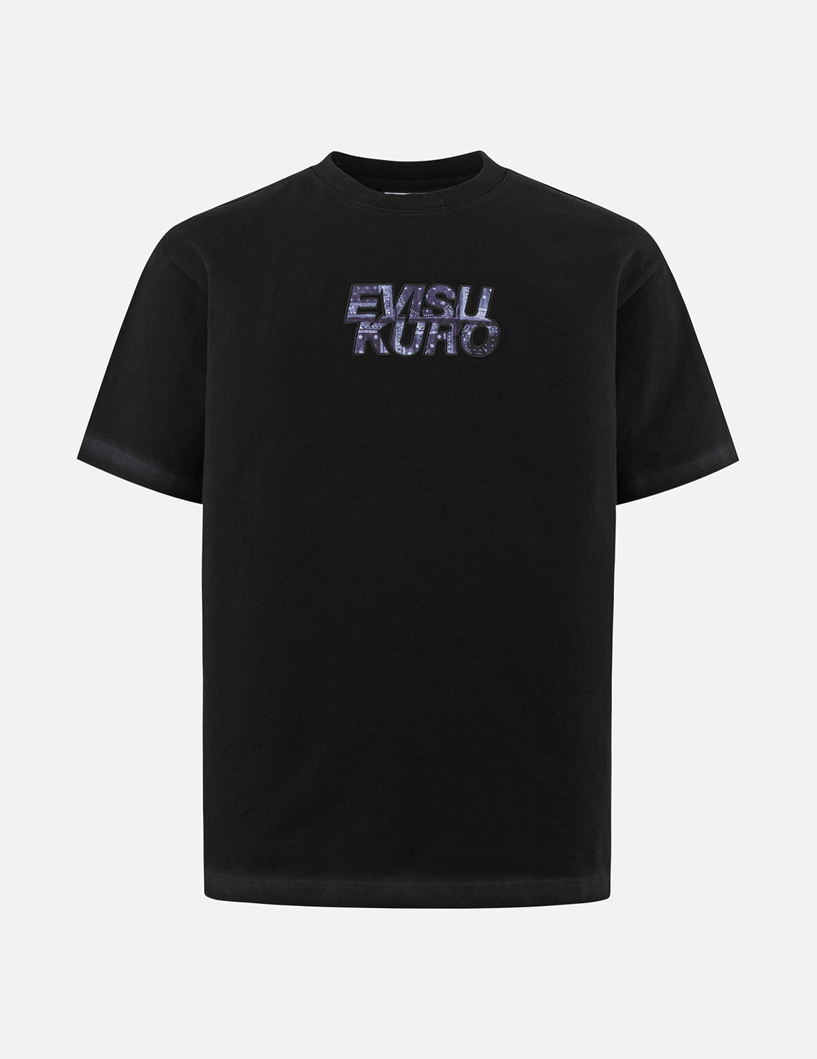 Japanese Appliqué Logo Embroidery Regular Fit T-shirt