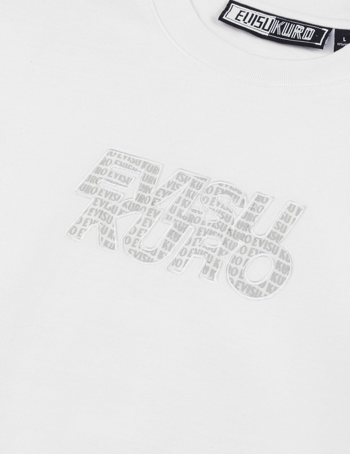 Japanese Appliqué Logo Embroidery Regular Fit T-shirt