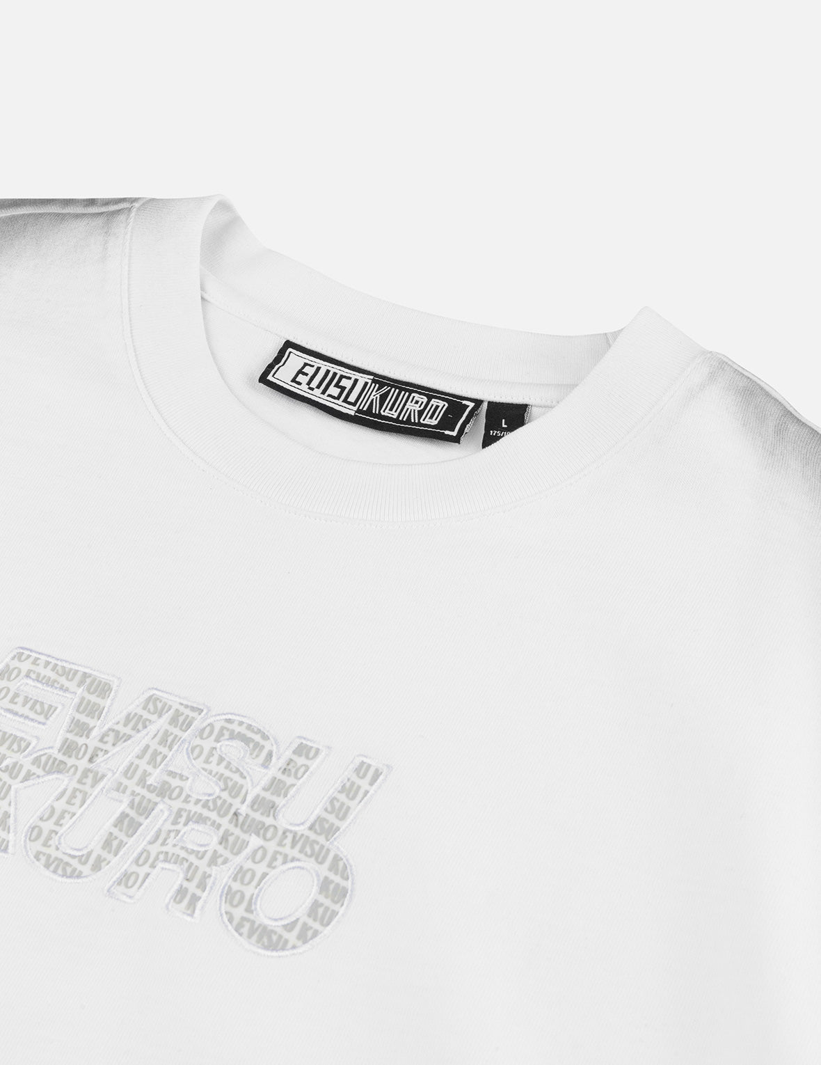 Japanese Appliqué Logo Embroidery Regular Fit T-shirt