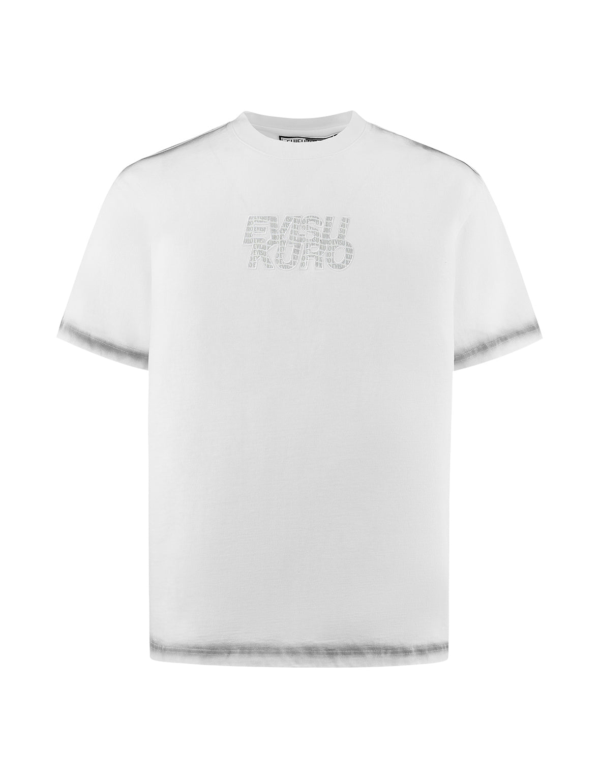 Japanese Appliqué Logo Embroidery Regular Fit T-shirt