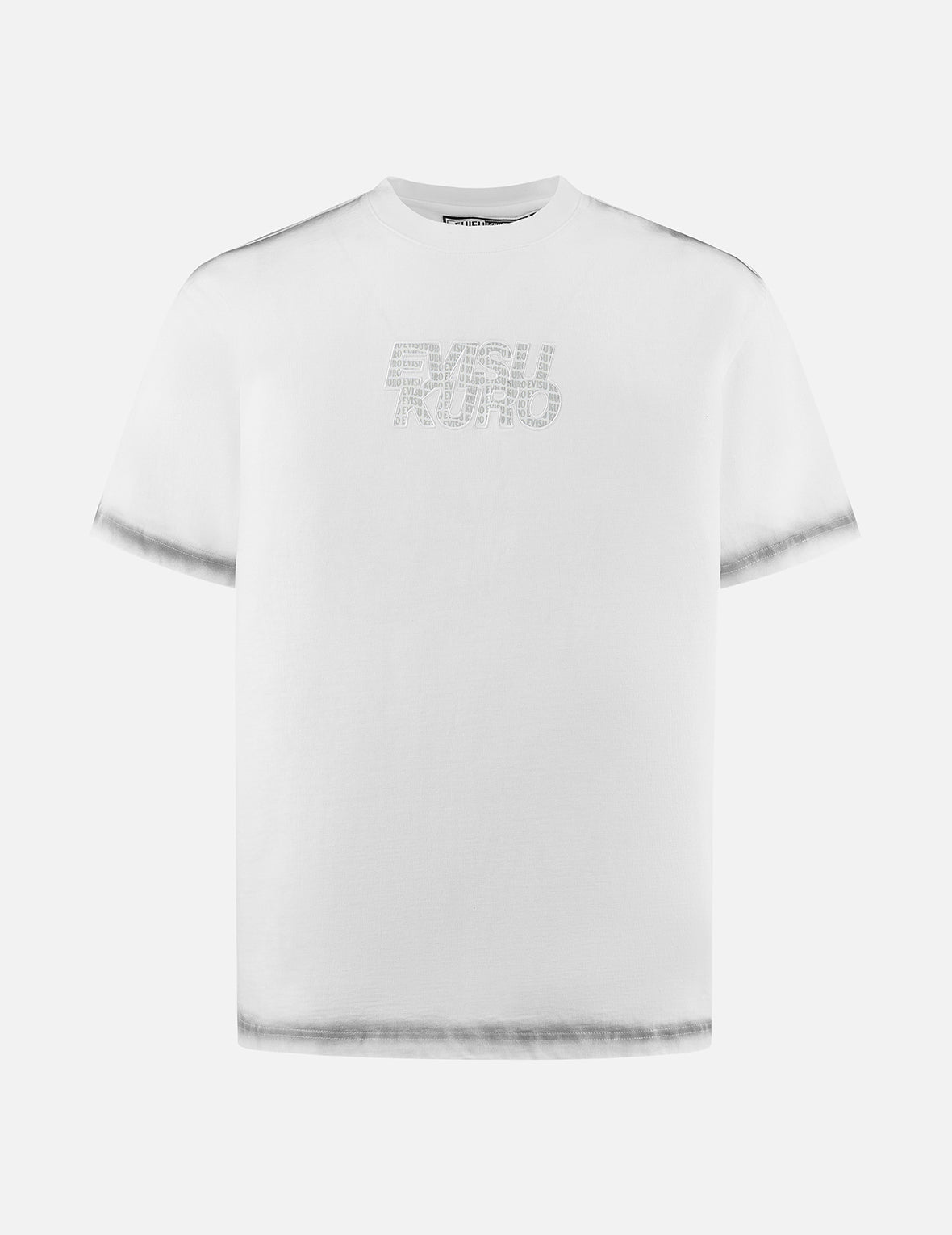 Japanese Appliqué Logo Embroidery Regular Fit T-shirt
