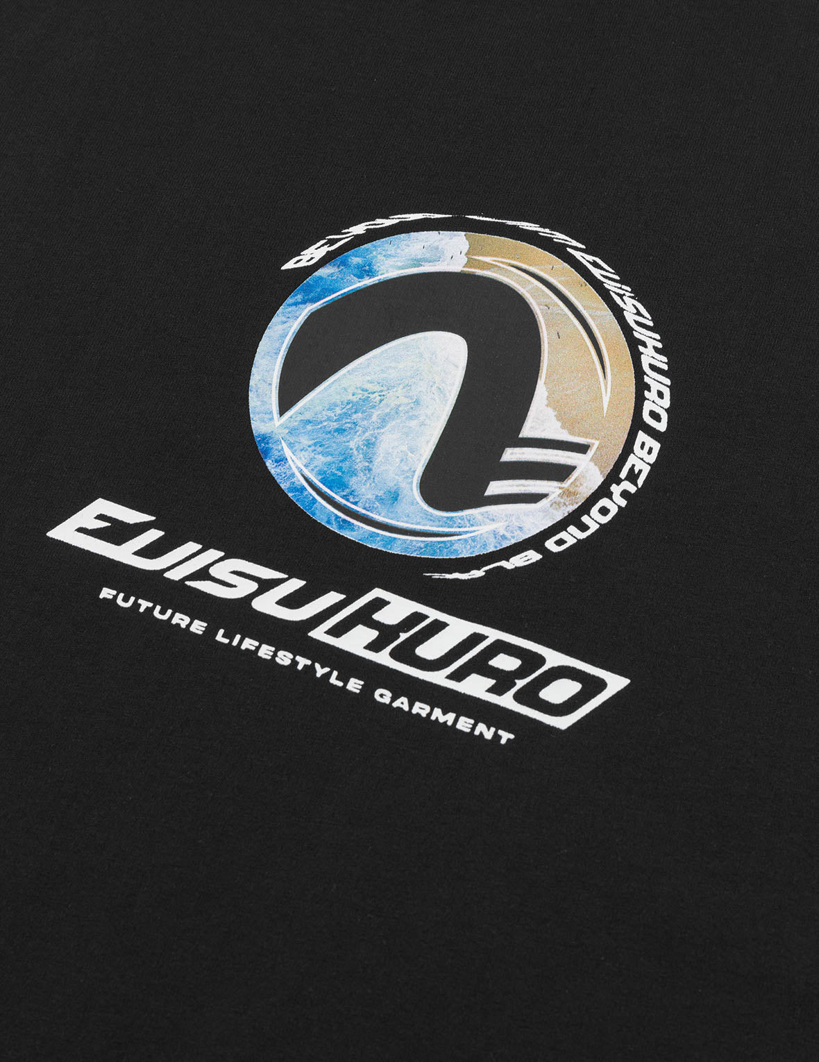EVISUKURO Motifs Print Regular Fit T-shirt