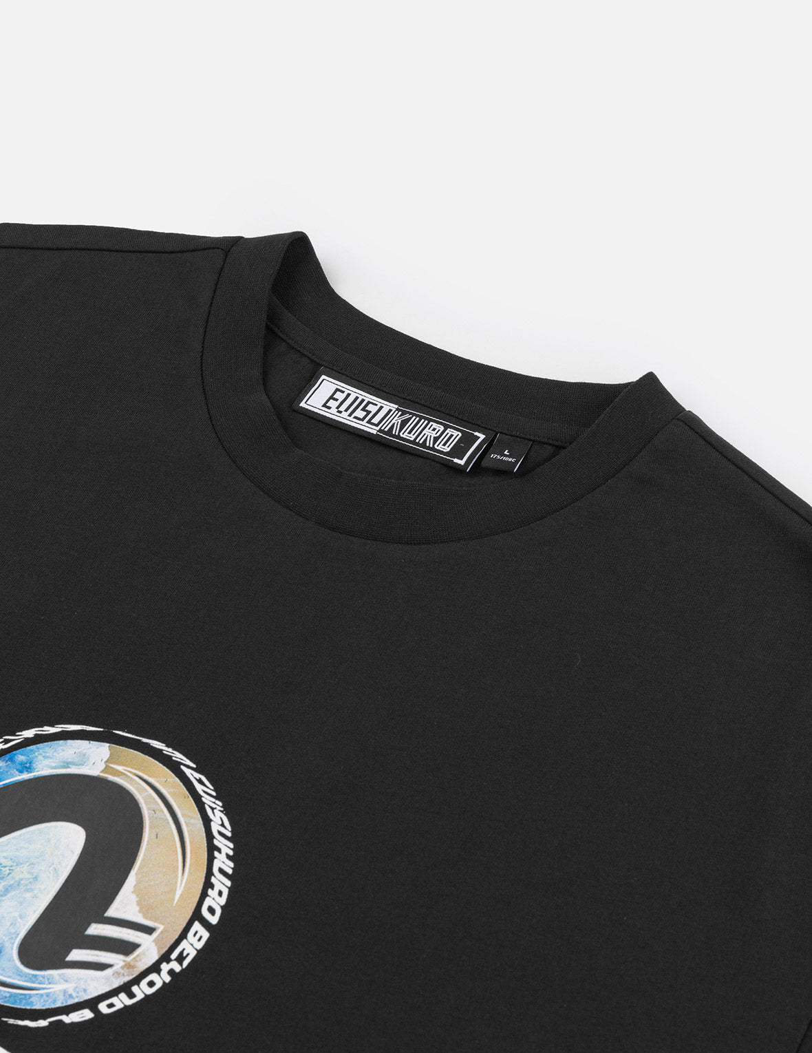 EVISUKURO Motifs Print Regular Fit T-shirt