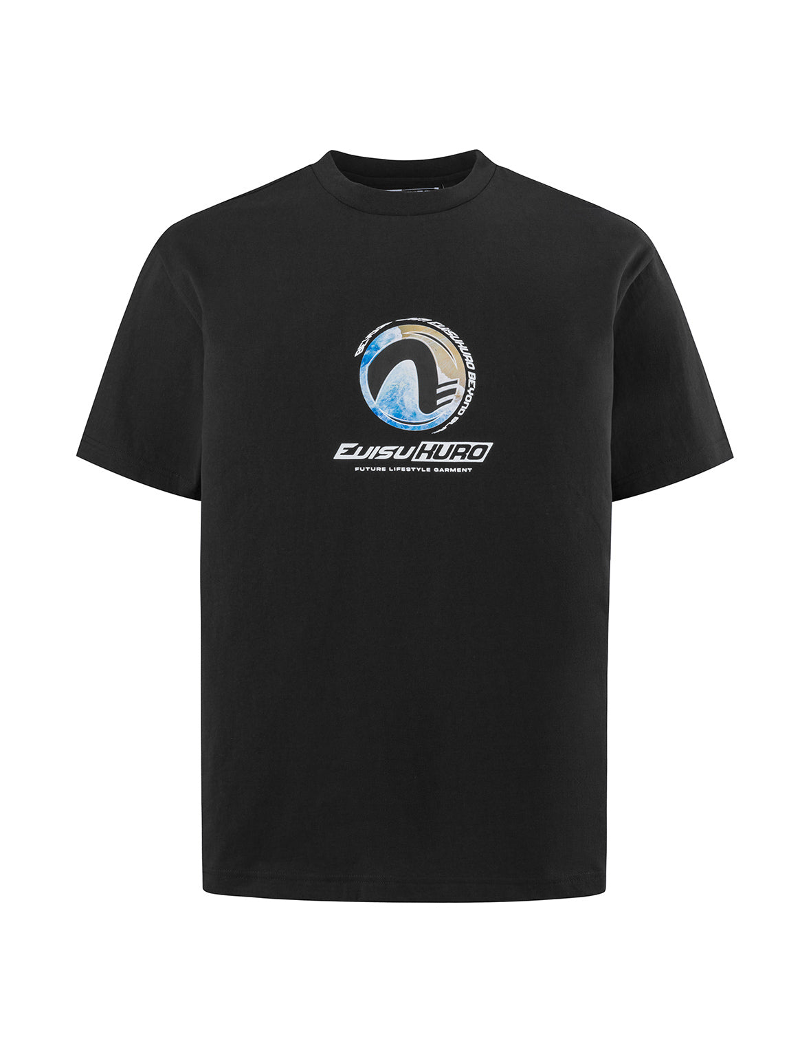 EVISUKURO Motifs Print Regular Fit T-shirt
