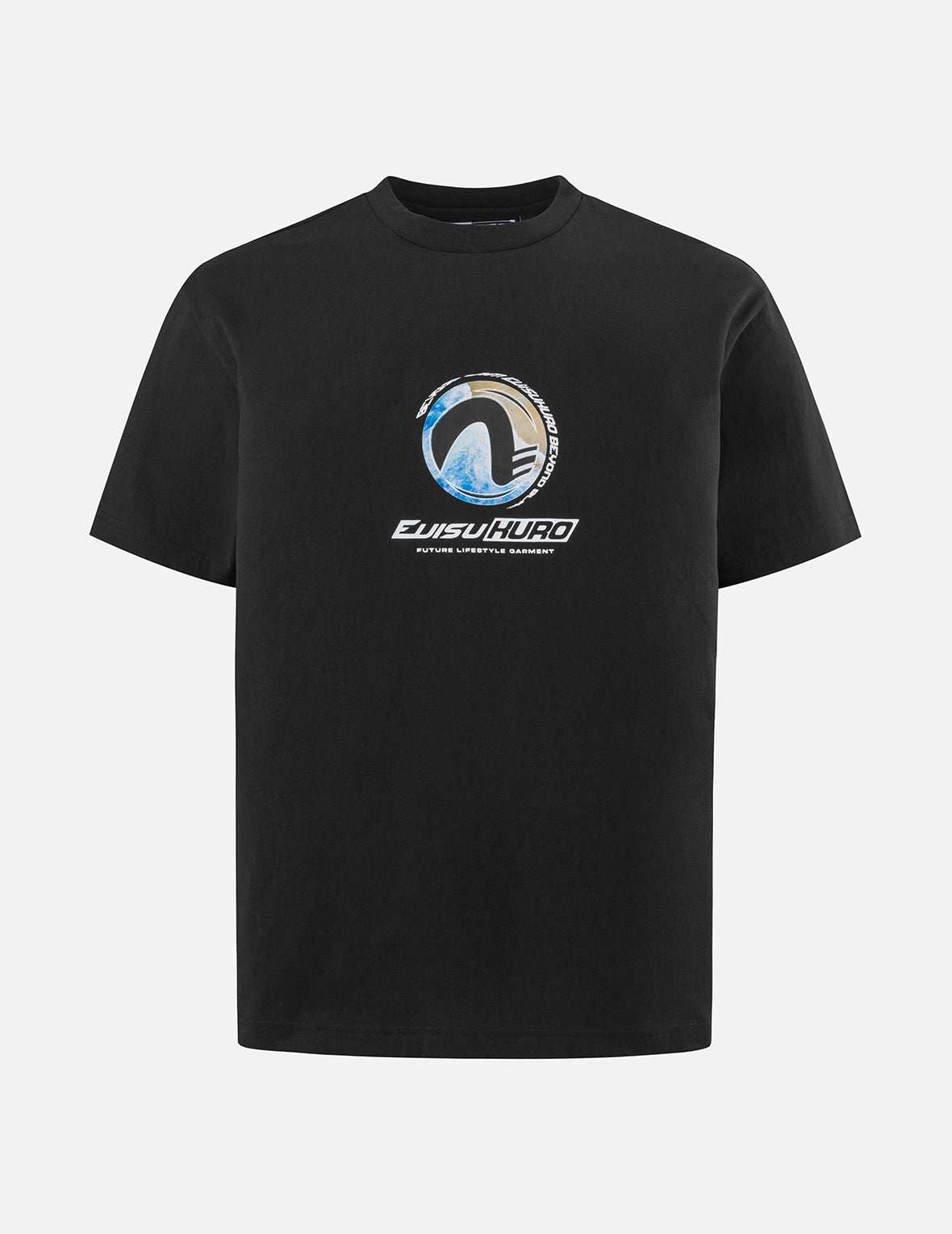 EVISUKURO Motifs Print Regular Fit T-shirt