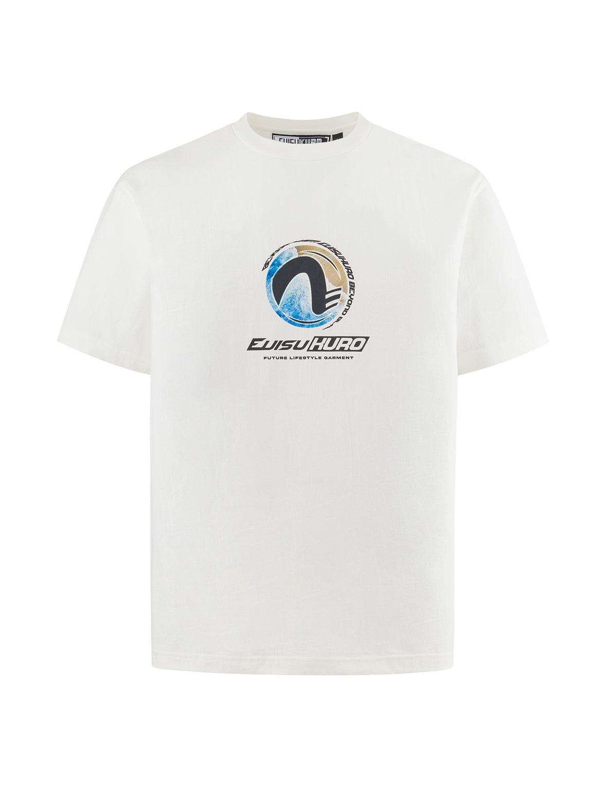 EVISUKURO Motifs Print Regular Fit T-shirt
