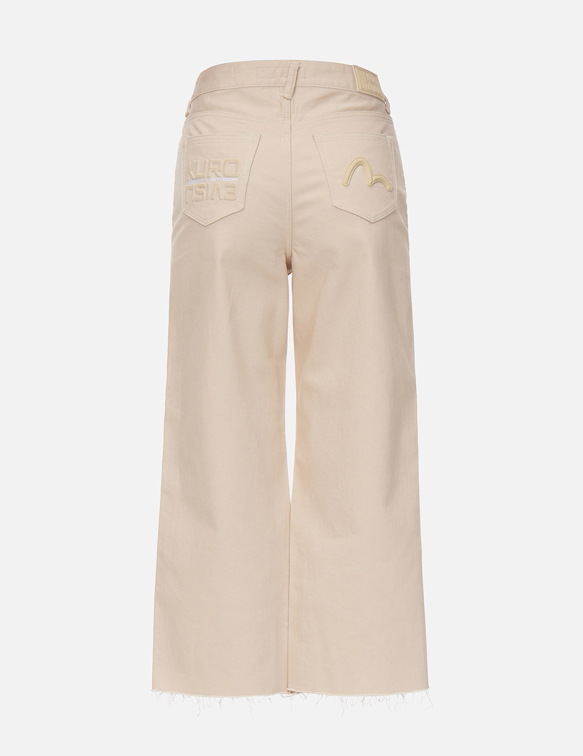 3D Seagull Silicon Badge Denim Culottes