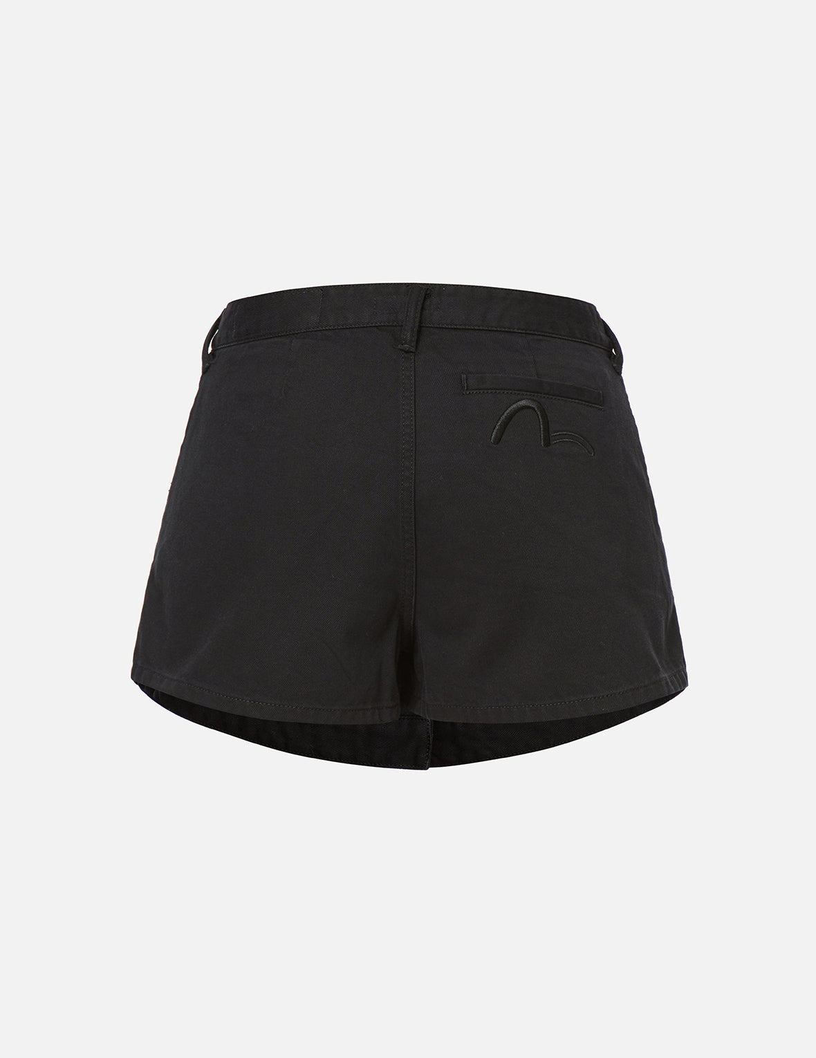Seagull Embroidery Denim Skort