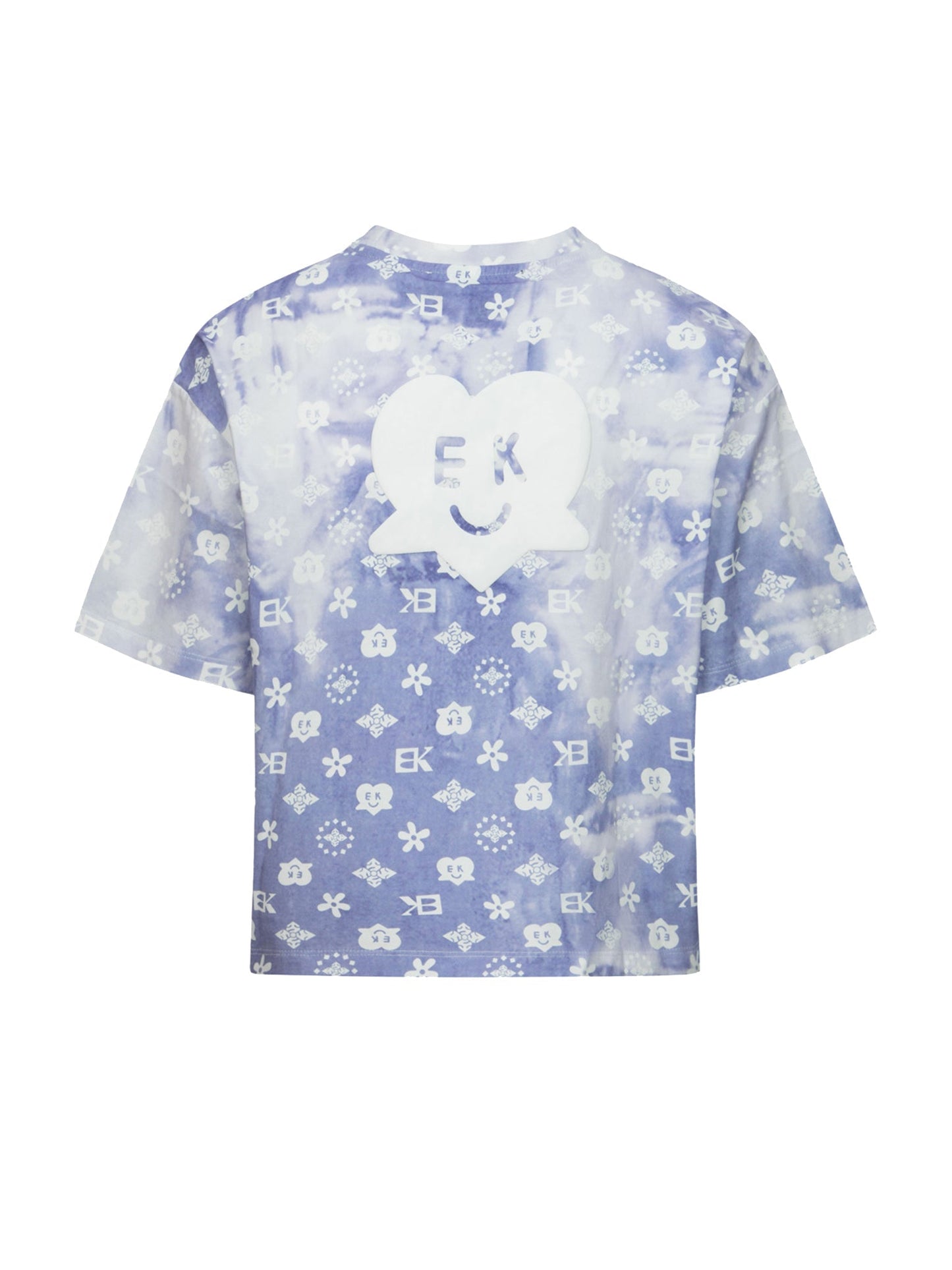 Tie-Dye Allover EK Digital Print Loose Fit T-shirt