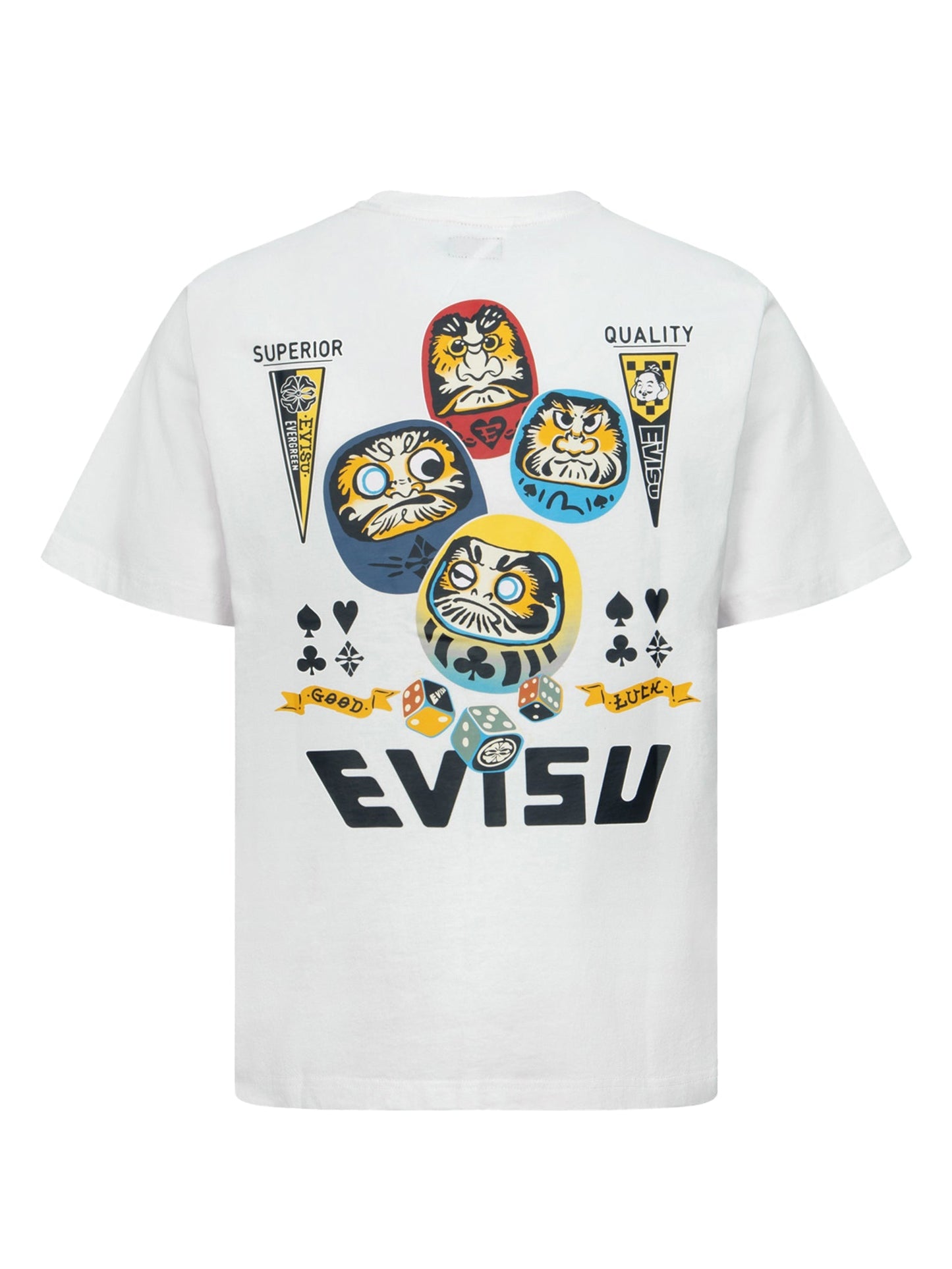 Playful Daruma Print Regular Fit T-shirt