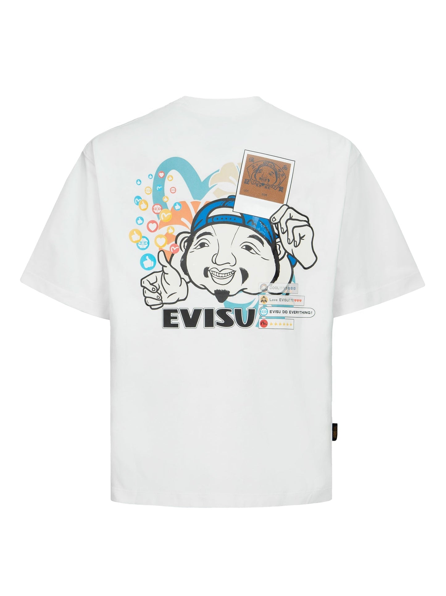 Godhead with Social Media Inspired Print Relax Fit T-shirt