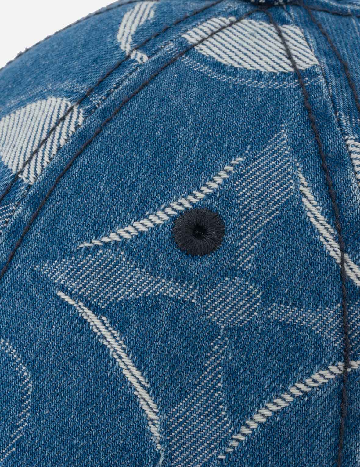 满地家花提花牛仔棒球帽