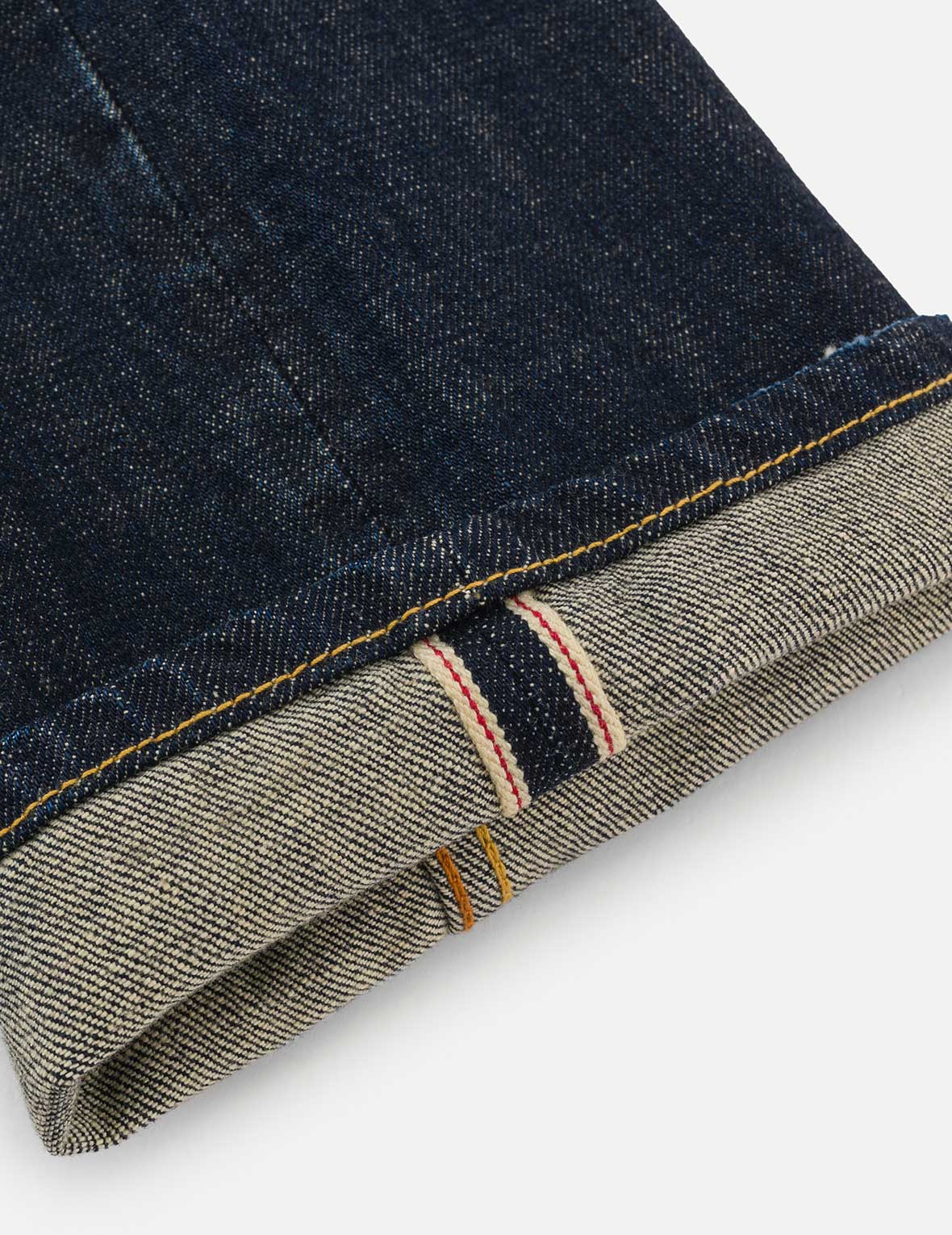 Multi-pocket Dark-toned Washed Slim Fit Jeans #2010