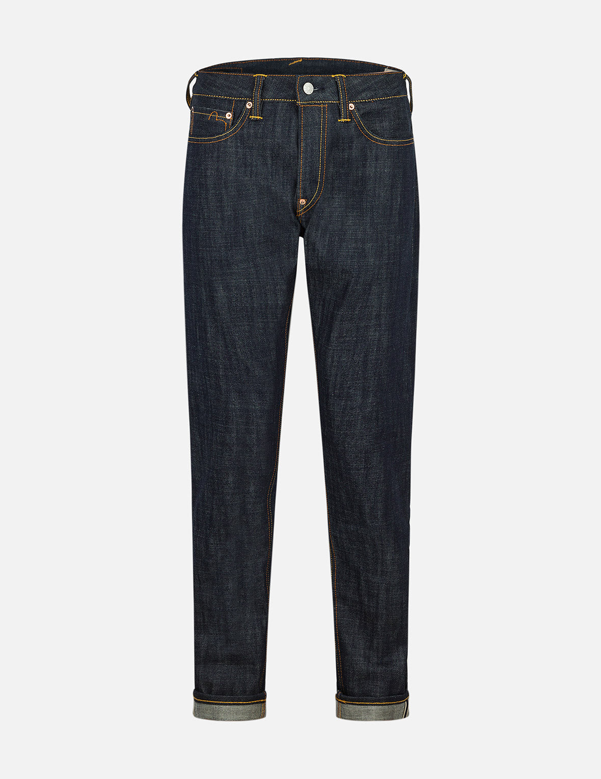 Hakutaku Daicock Embroidery Taper Fit Jeans #2017