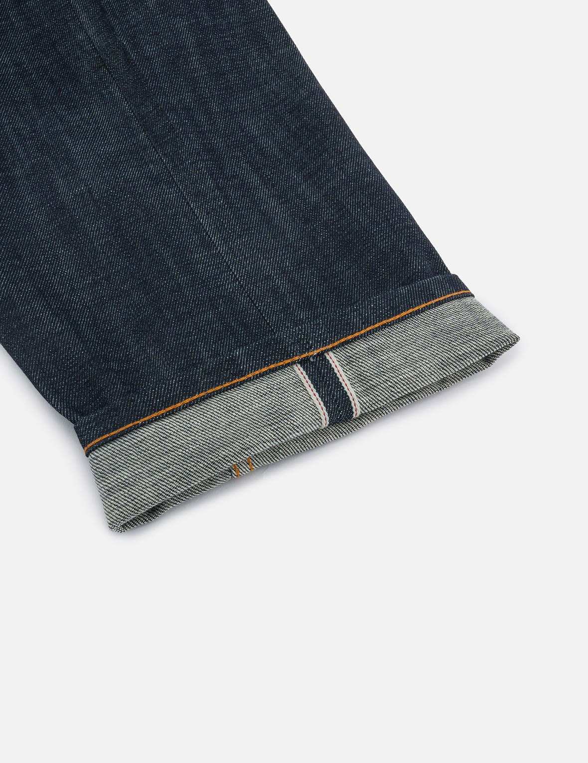 织锦大M贴布休閒直筒牛仔裤 #2030