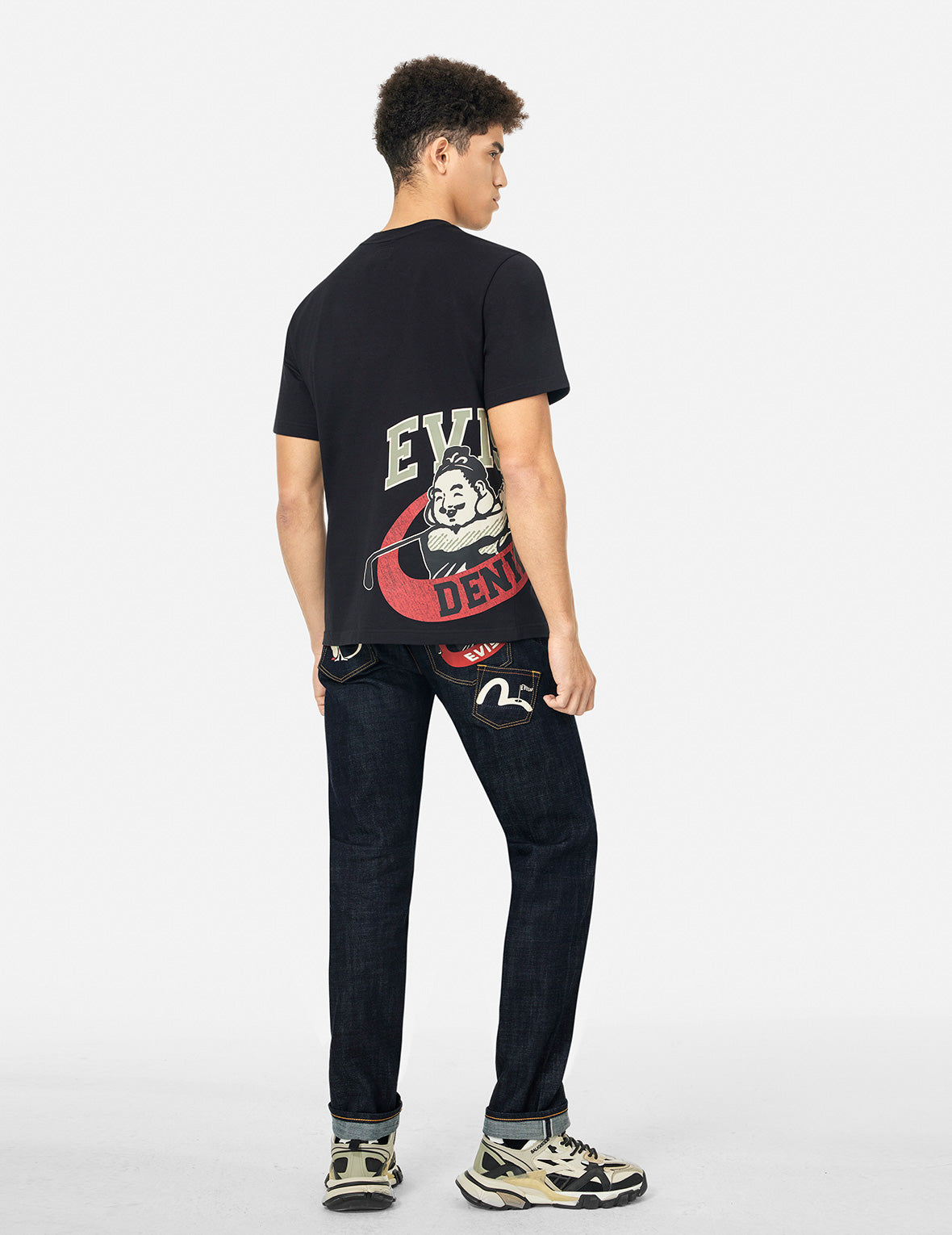 Godhead Golfing Print Slim Fit Jeans #2010