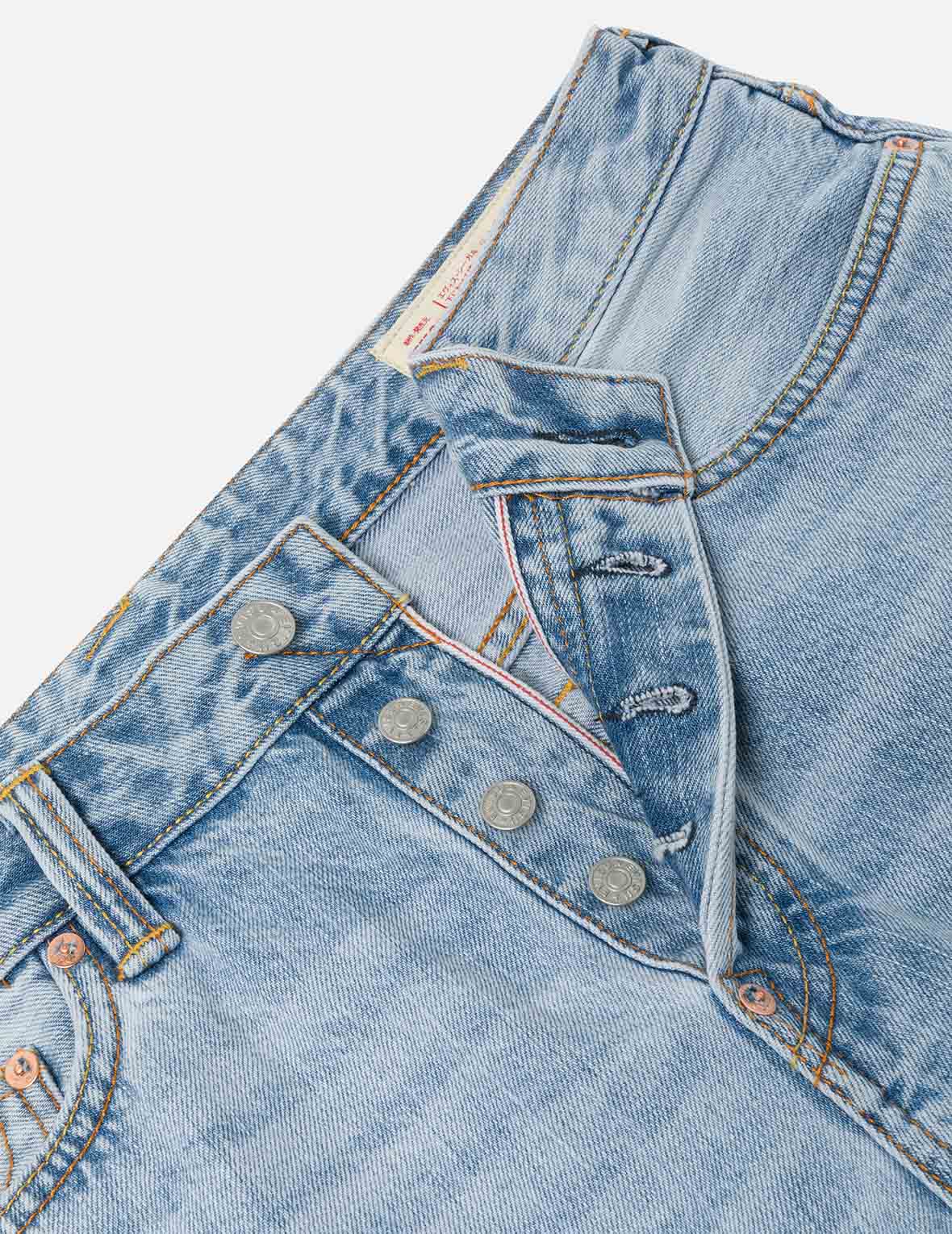 Graffiti-Style Daicock Print Taper Fit Jeans #2017