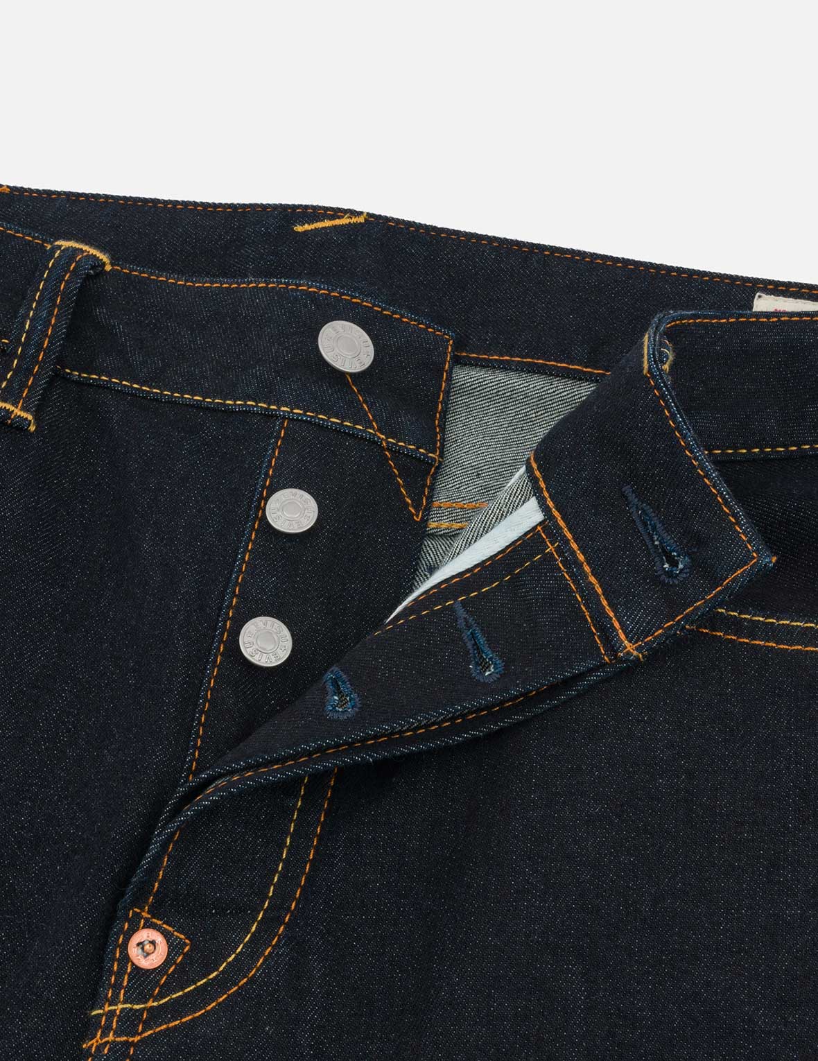 Seagull with Kamon Print Pockets Carrot Fit Jeans #2017