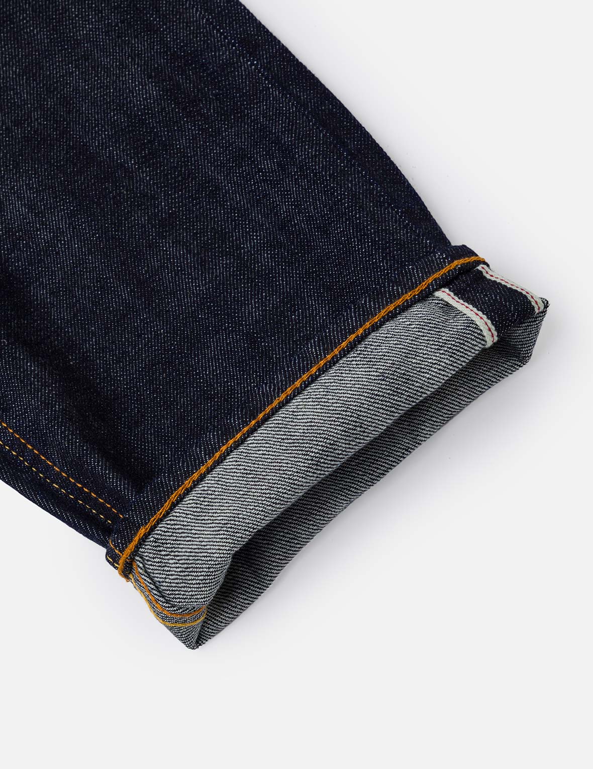 Seagull and Logo Brocade Appliqué Taper Fit Jeans #2017