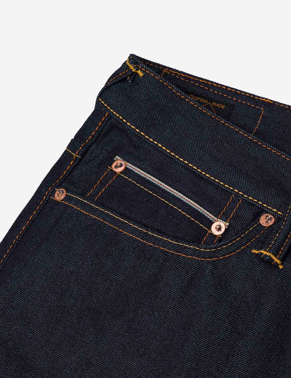 Red Seagull Daicock Print Taper Fit Jeans #2017