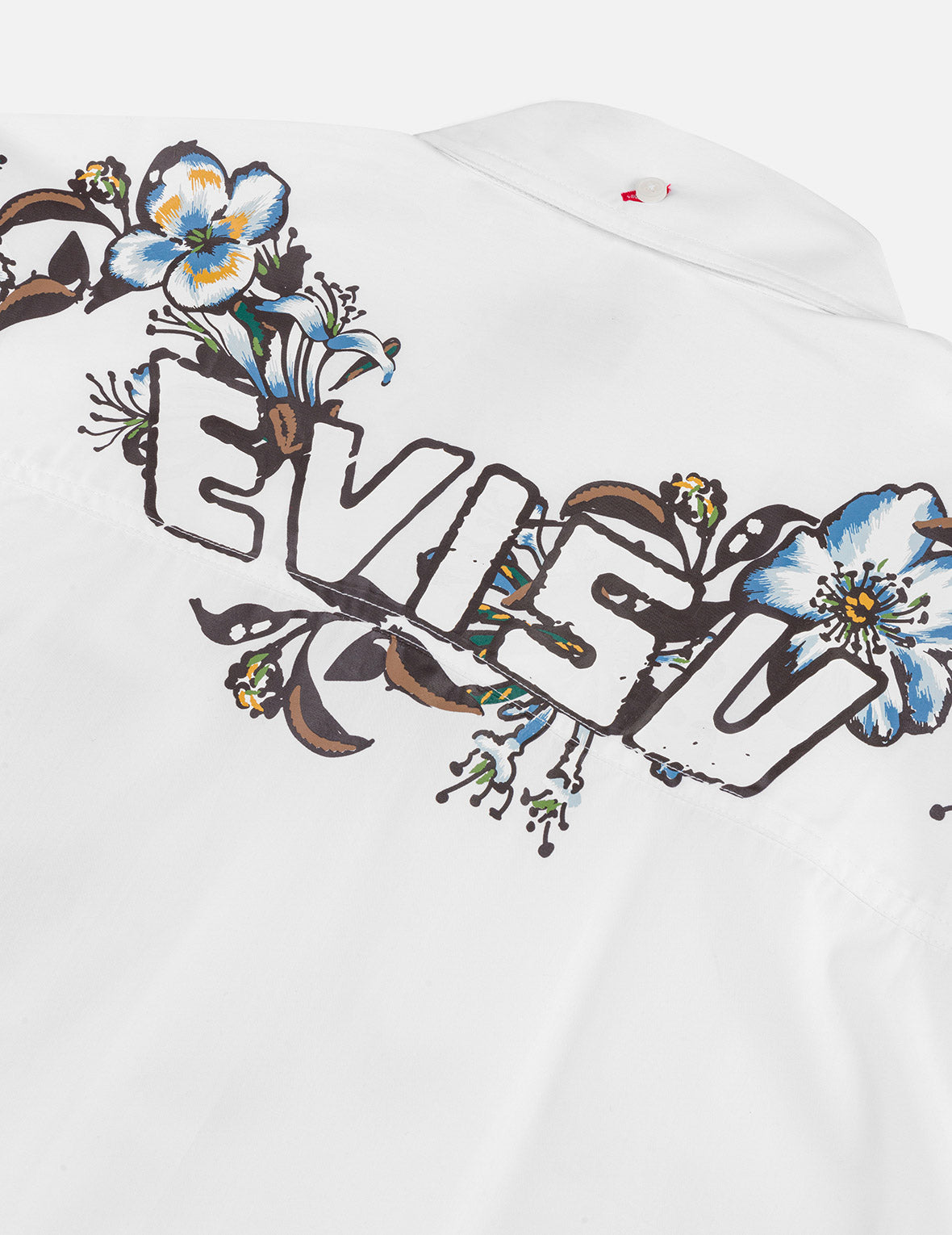 Floral and Logo Daicock Print Relax Fit Short-Sleeve Shirt