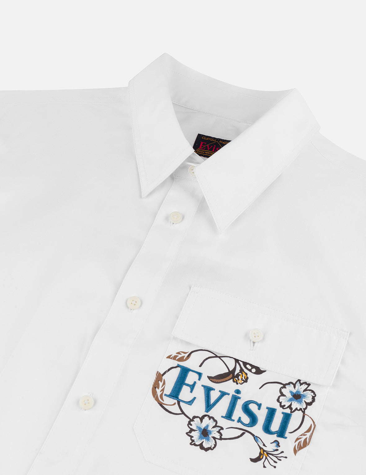 Floral and Logo Daicock Print Relax Fit Short-Sleeve Shirt